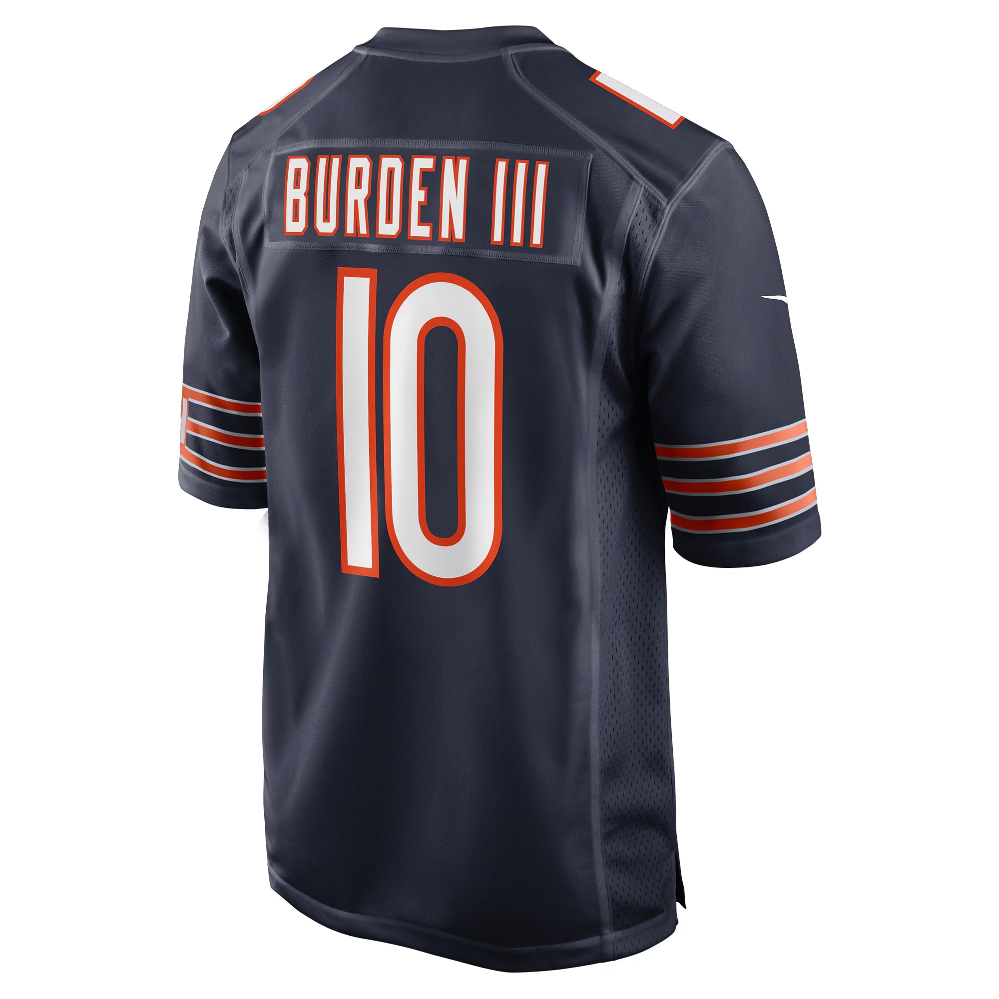 Chicago Bears Luther Burden III Navy Team Game Jersey
