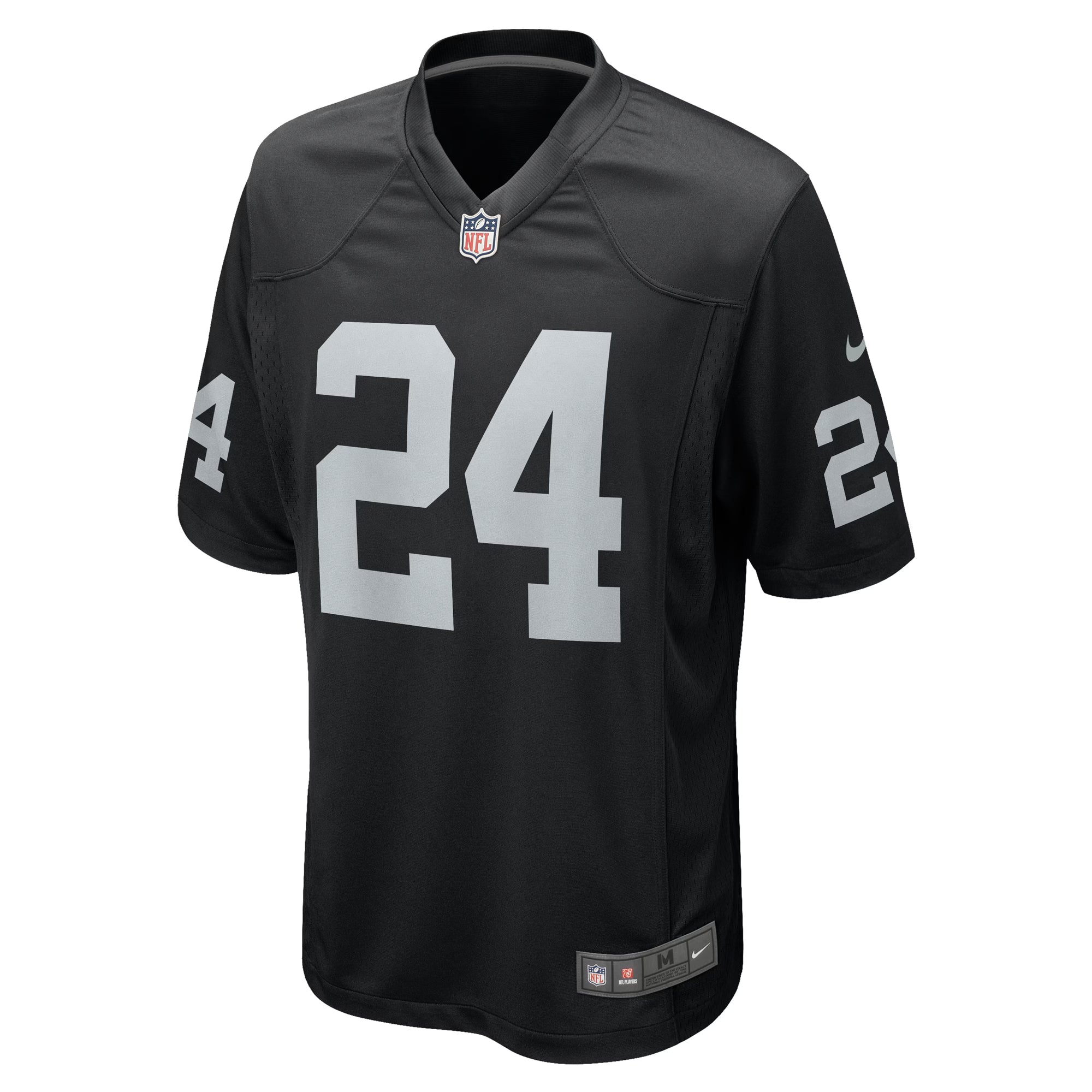 Las Vegas Raiders Marcus Peters Black Team Game Jersey