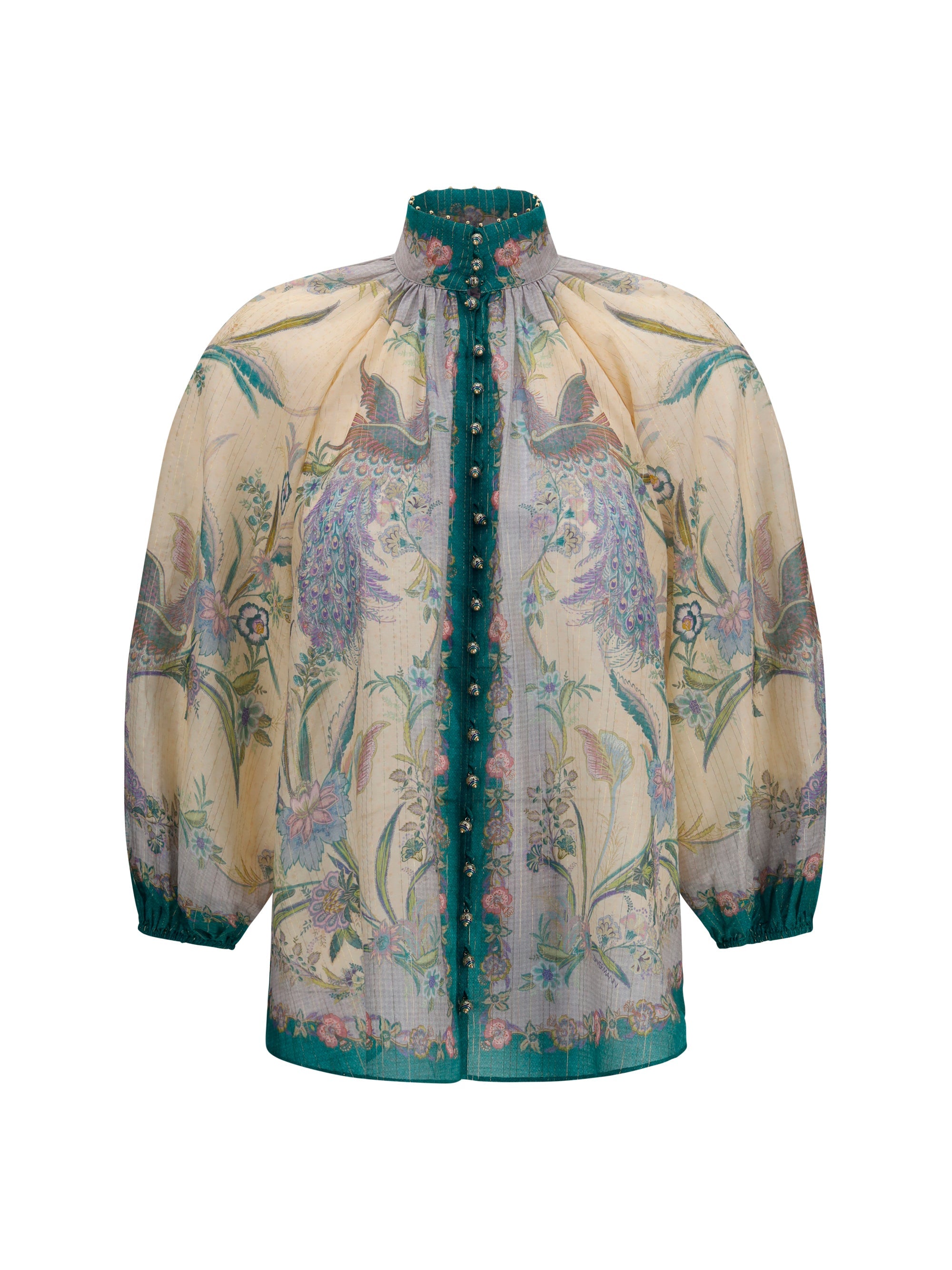 Zimmermann Women Indra Ruffle Shirt