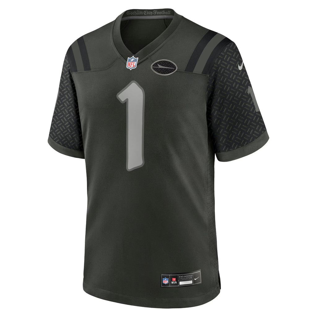 New York Jets Ahmad Sauce Gardner Gotham Green 2025 Rivalries Collection Game Jersey