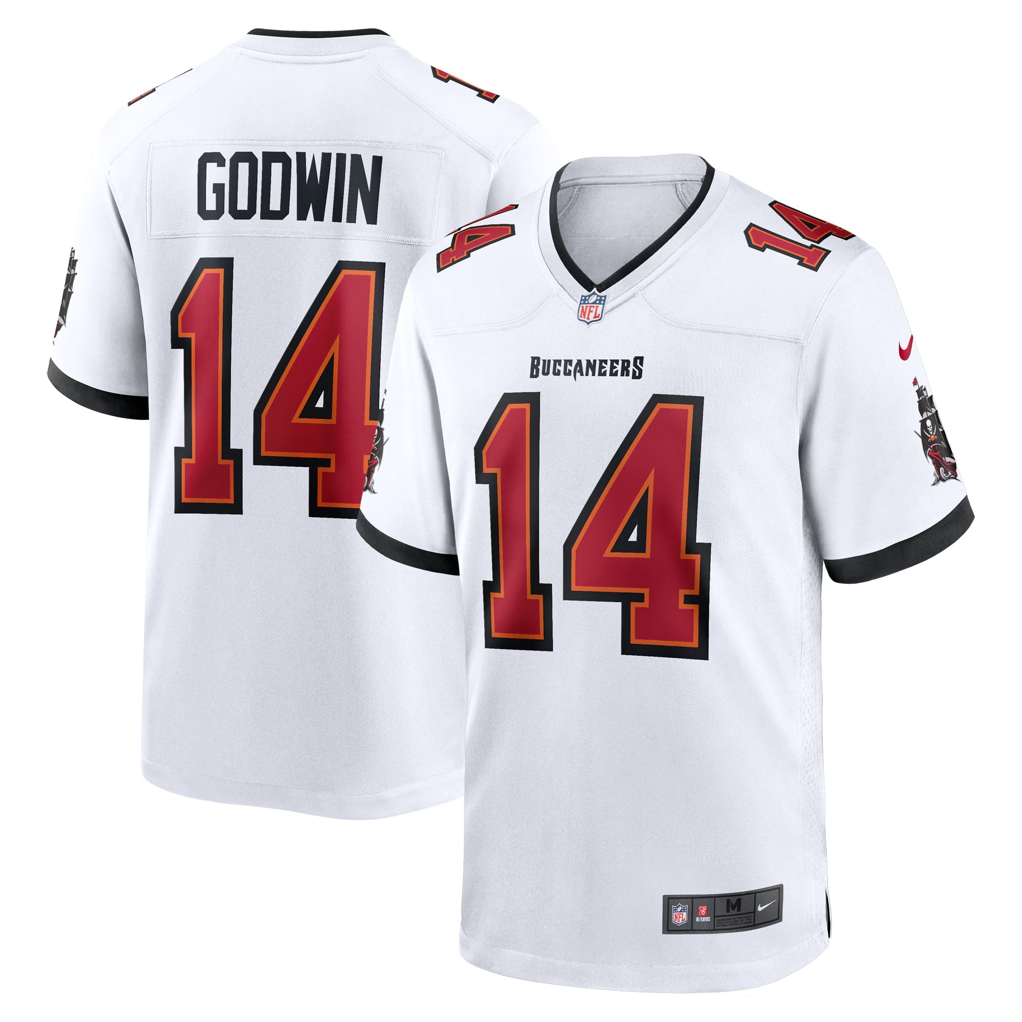 Tampa Bay Buccaneers Chris Godwin White White Game Jersey
