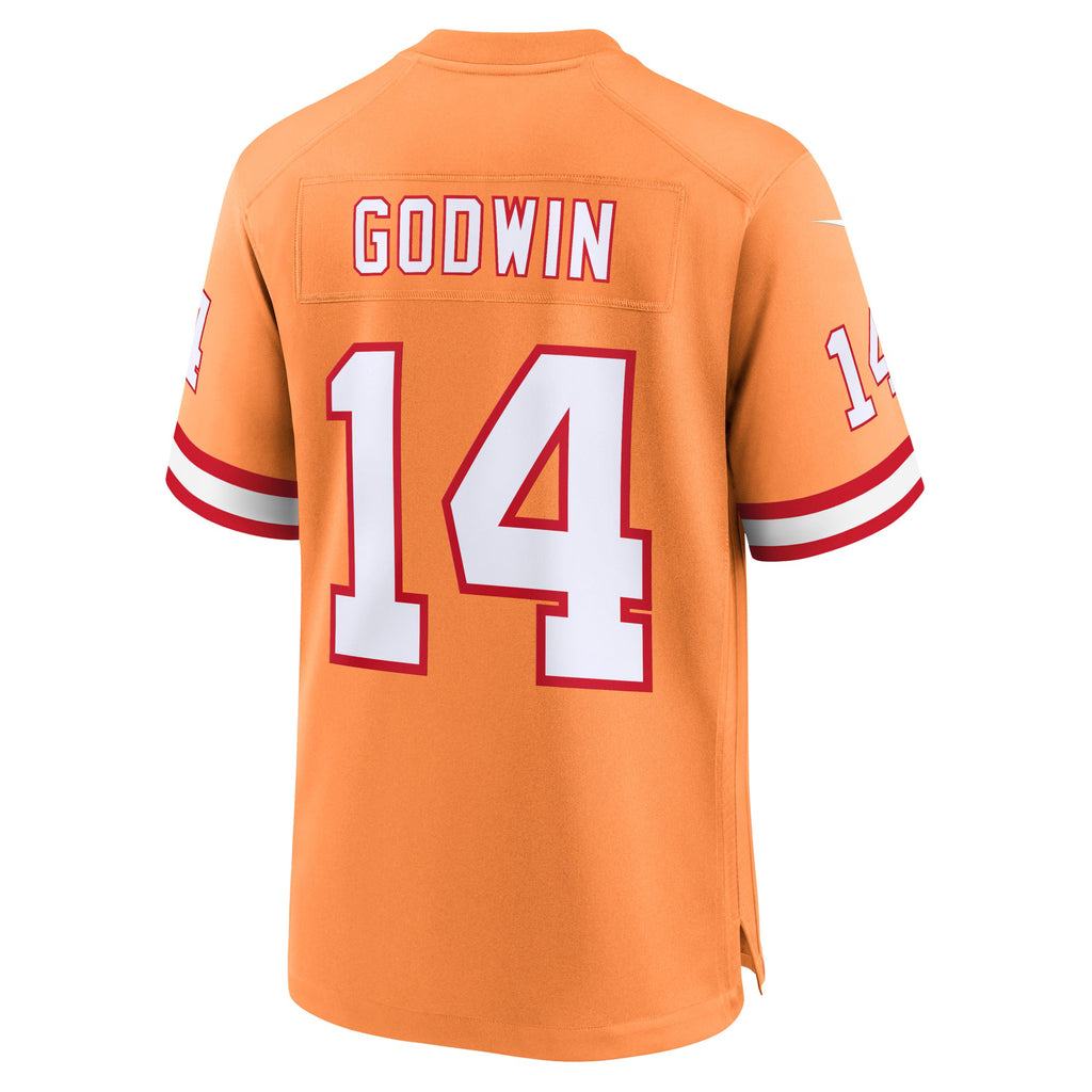 Tampa Bay Buccaneers Chris Godwin Orange Throwback Game Jersey