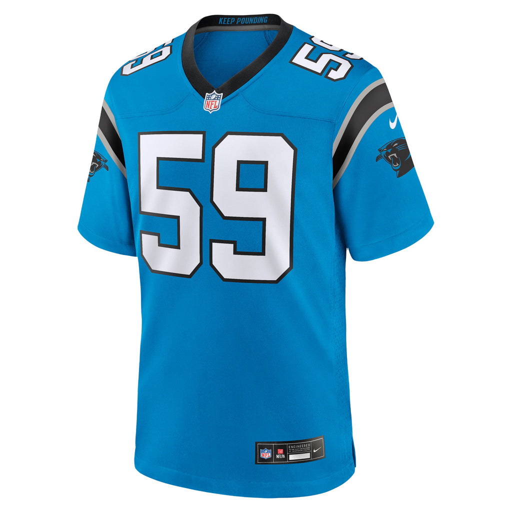 Carolina Panthers Luke Kuechly Blue Retired Player Alternate Game Jersey