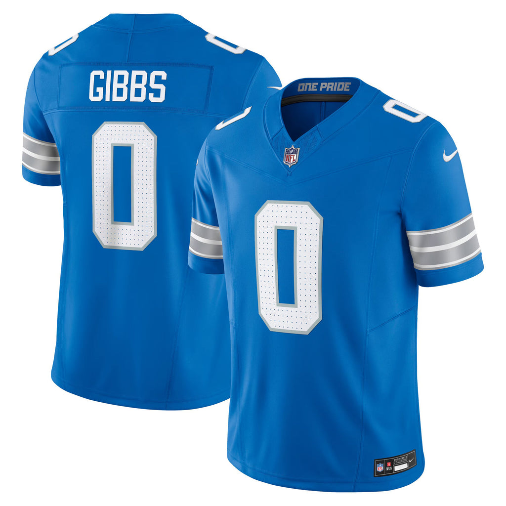 Detroit Lions Jahmyr Gibbs Blue Vapor F.U.S.E. Limited Jersey