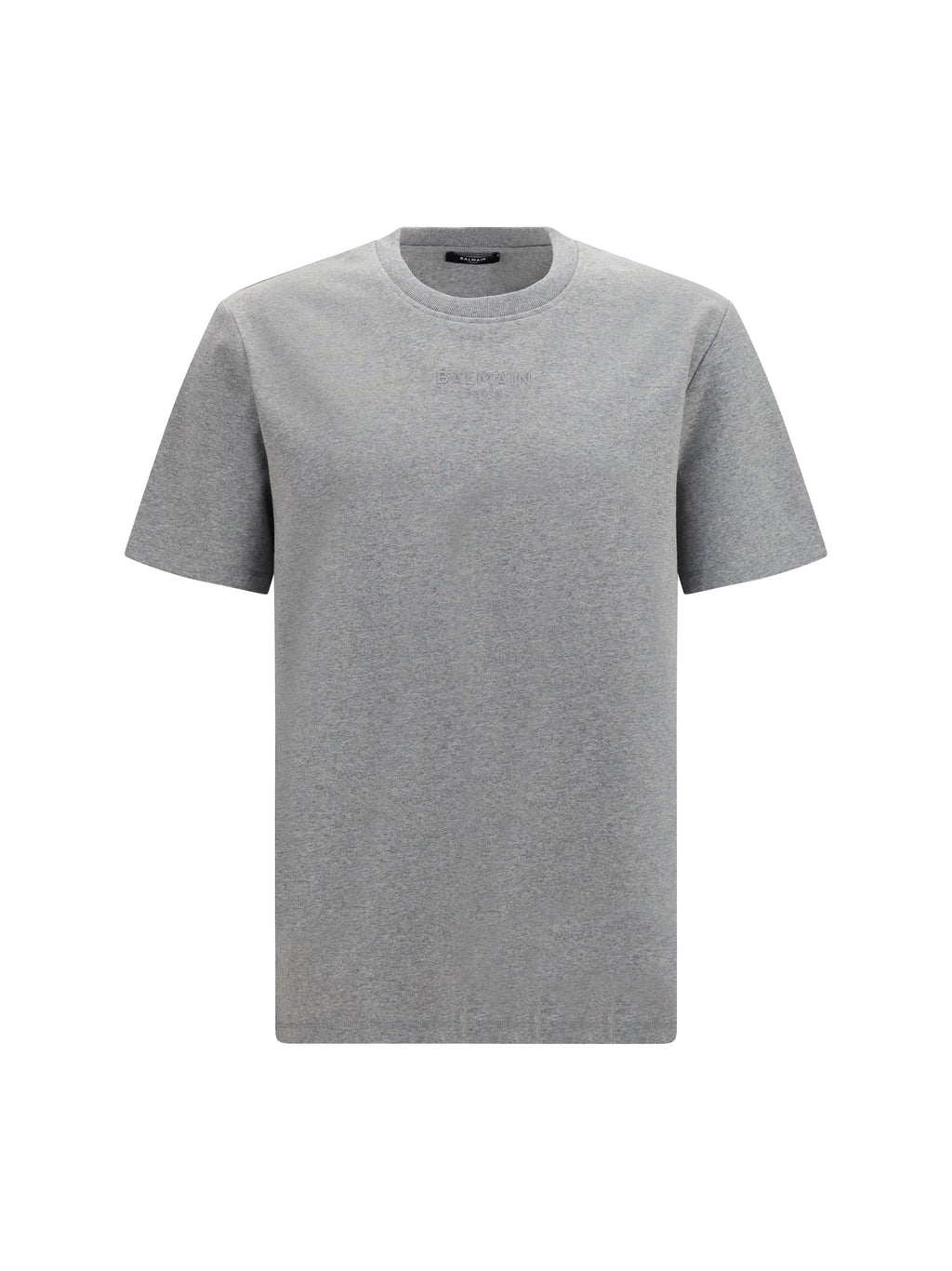 Balmain Men Embroidered Logo T-Shirt