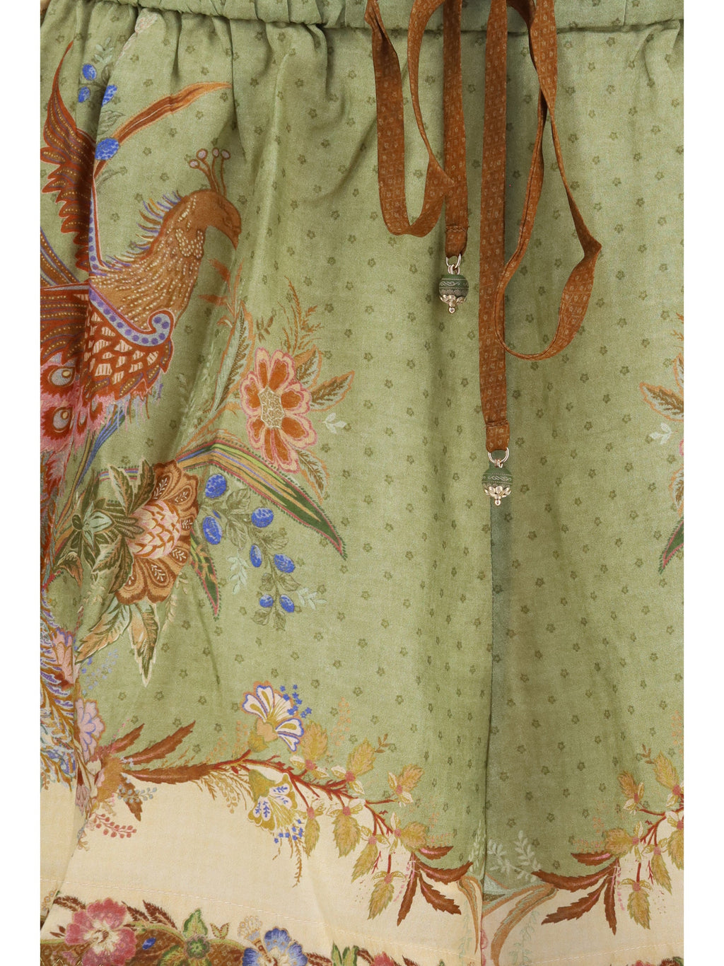 Zimmermann Women Indra Relaxed Silk Drawstring Shorts