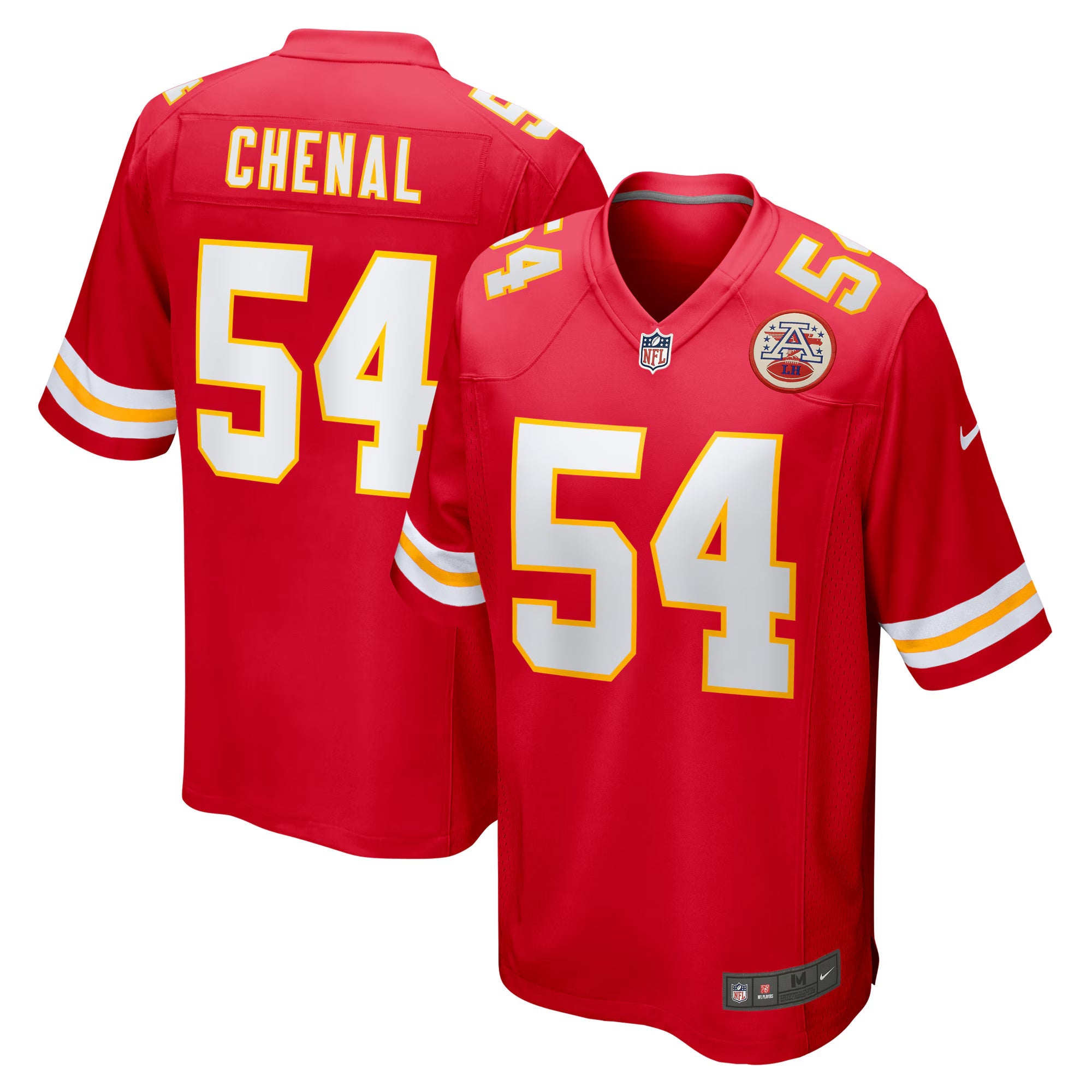 Kansas City Chiefs Leo Chenal Red Game Player Jersey