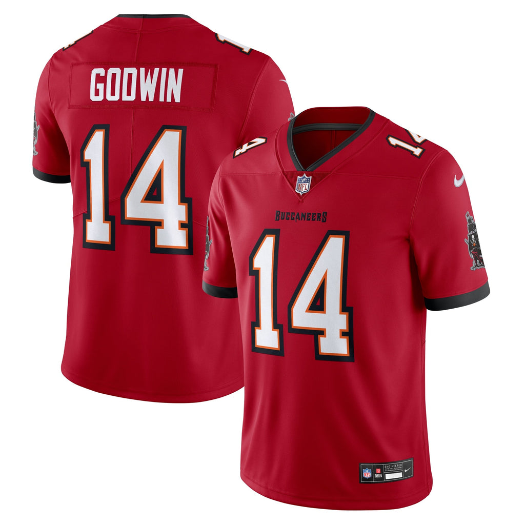 Tampa Bay Buccaneers Chris Godwin Red Vapor Untouchable Limited Jersey