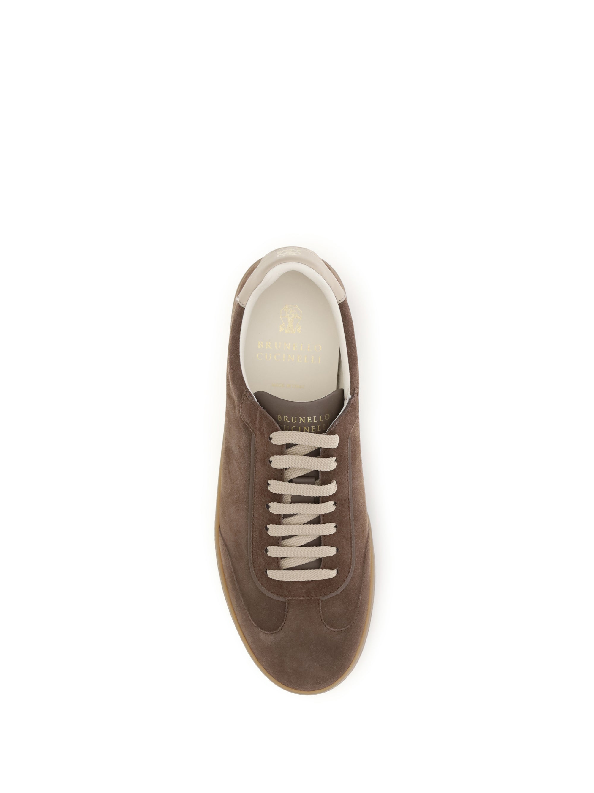 Brunello Cucinelli Men Suede Sneakers