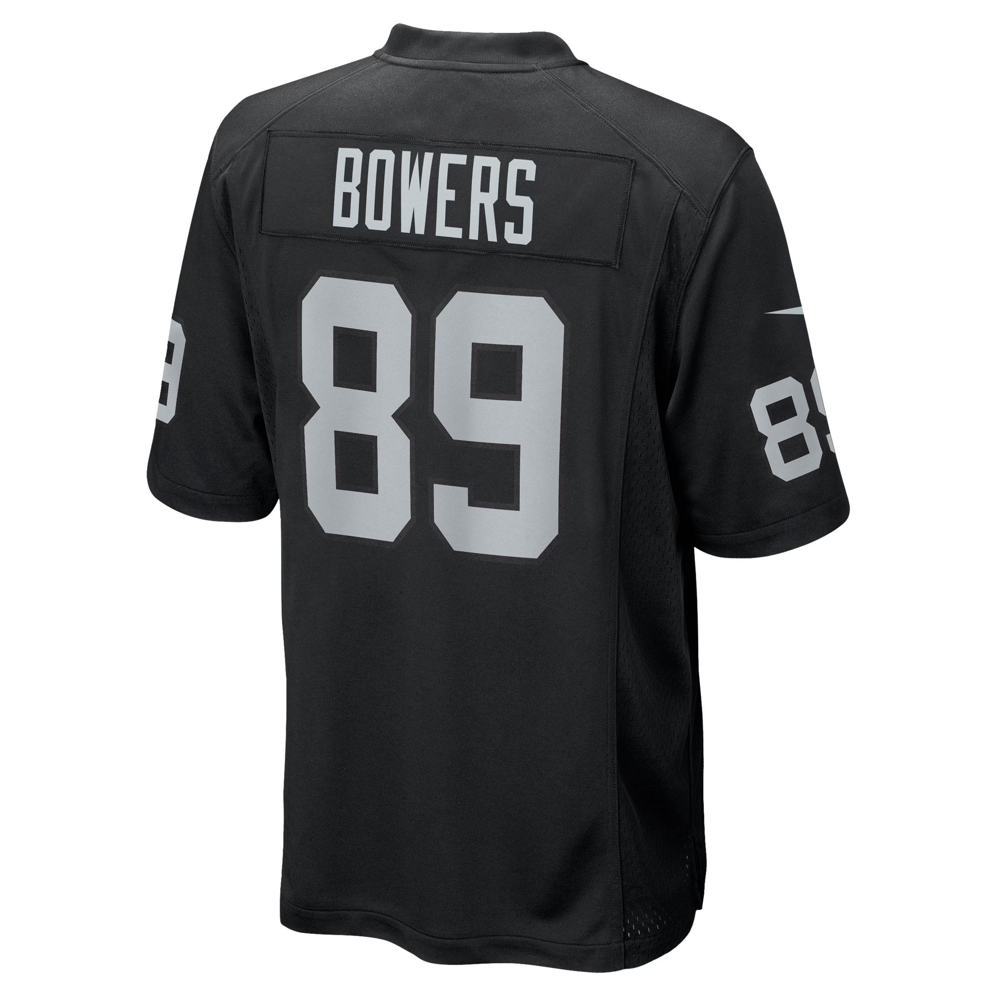 Las Vegas Raiders Brock Bowers Black Player Game Jersey