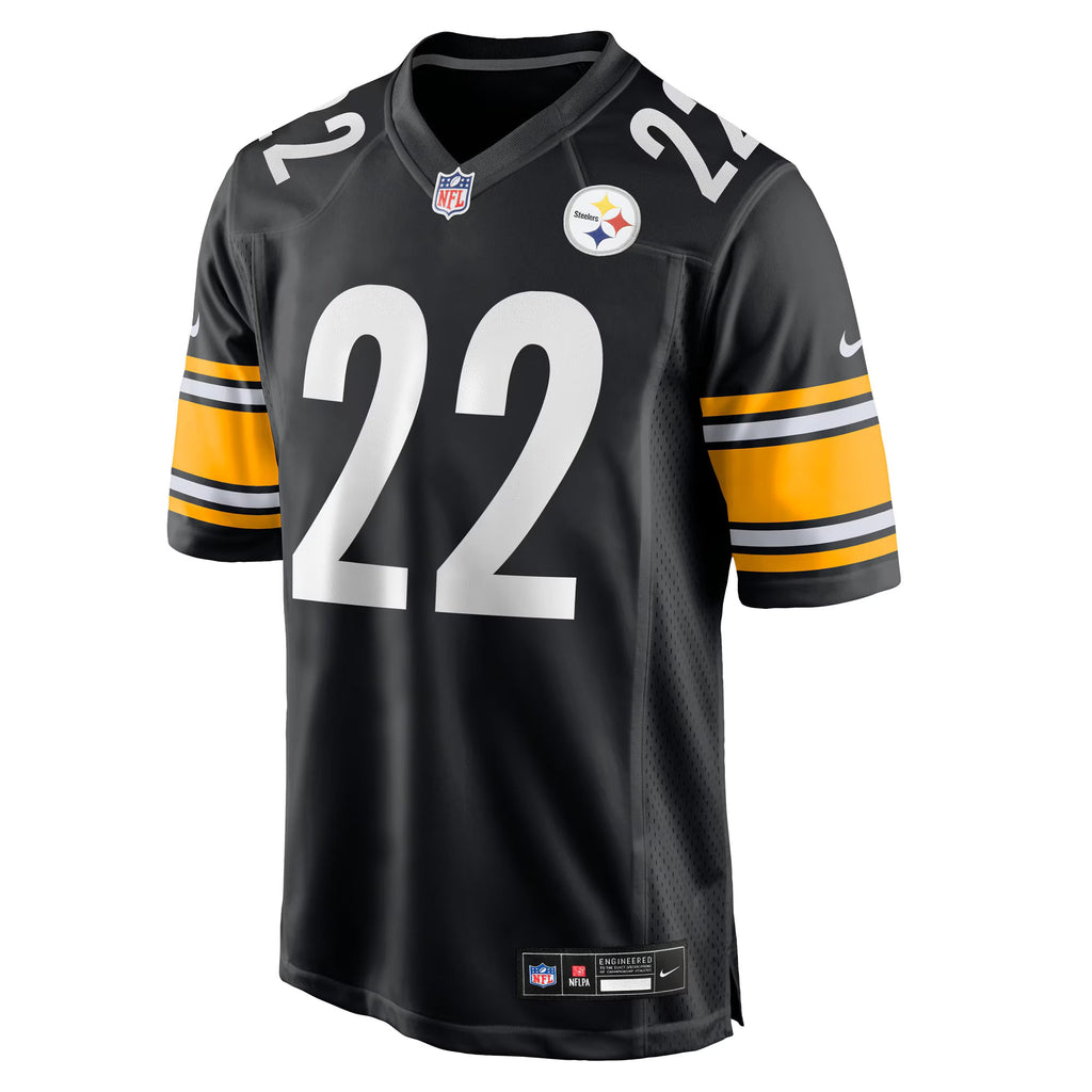 Pittsburgh Steelers Juan Thornhill Black Team Game Jersey