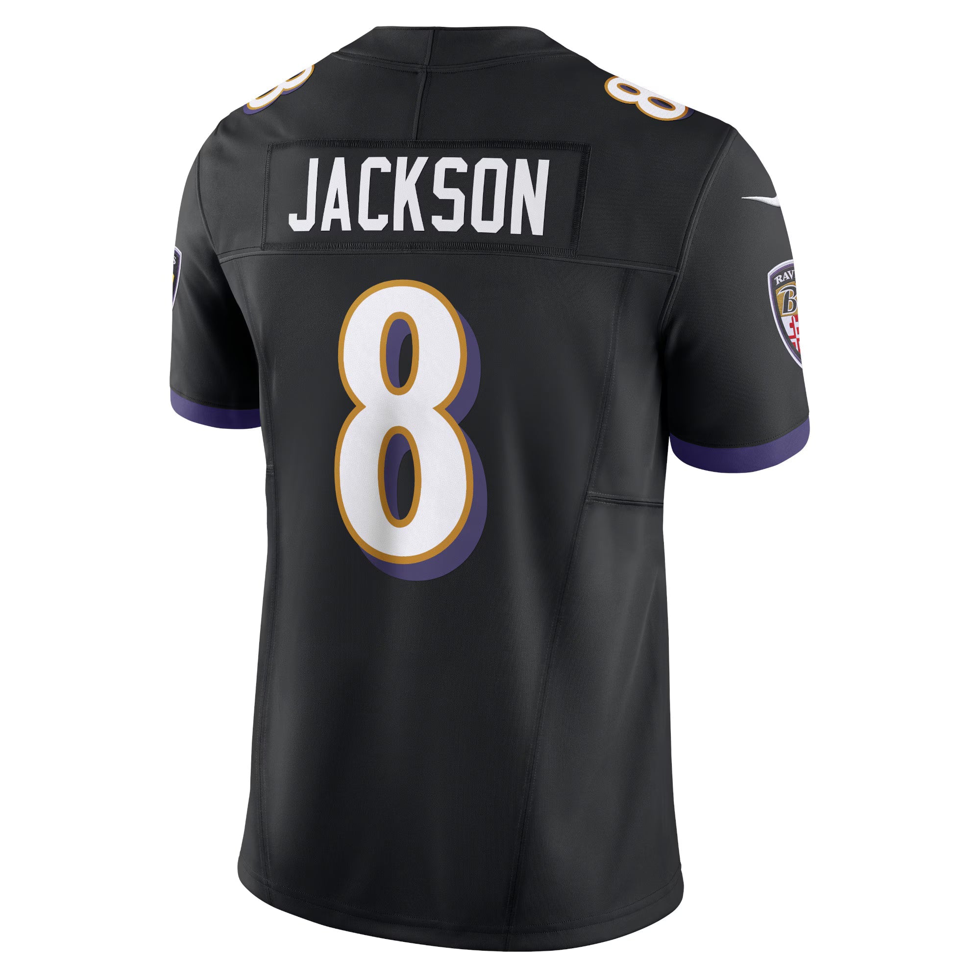 Baltimore Ravens Lamar Jackson Black Vapor F.U.S.E. Limited Jersey