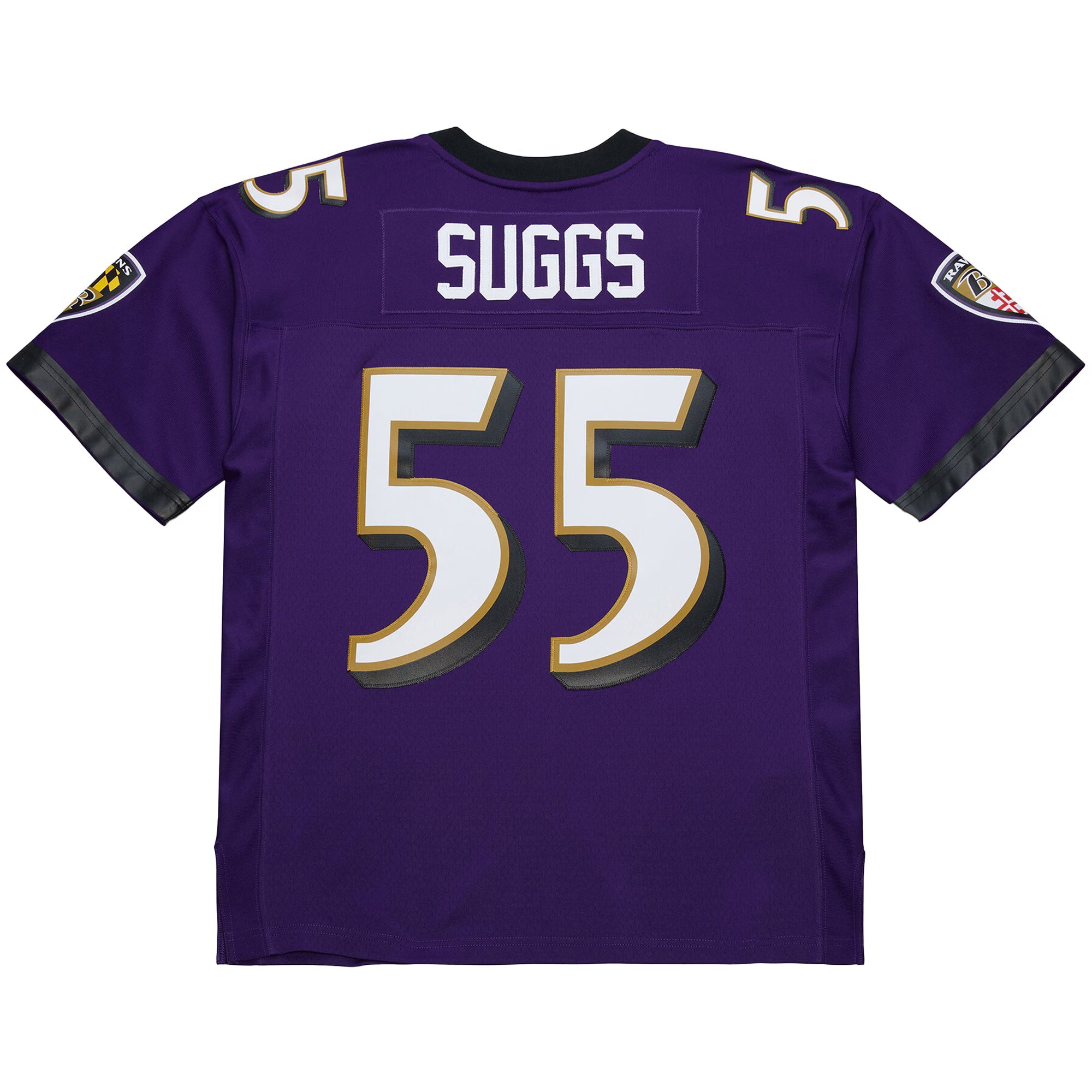Baltimore Ravens Terrell Suggs Mitchell & Ness Purple 2003 Legacy Replica Jersey