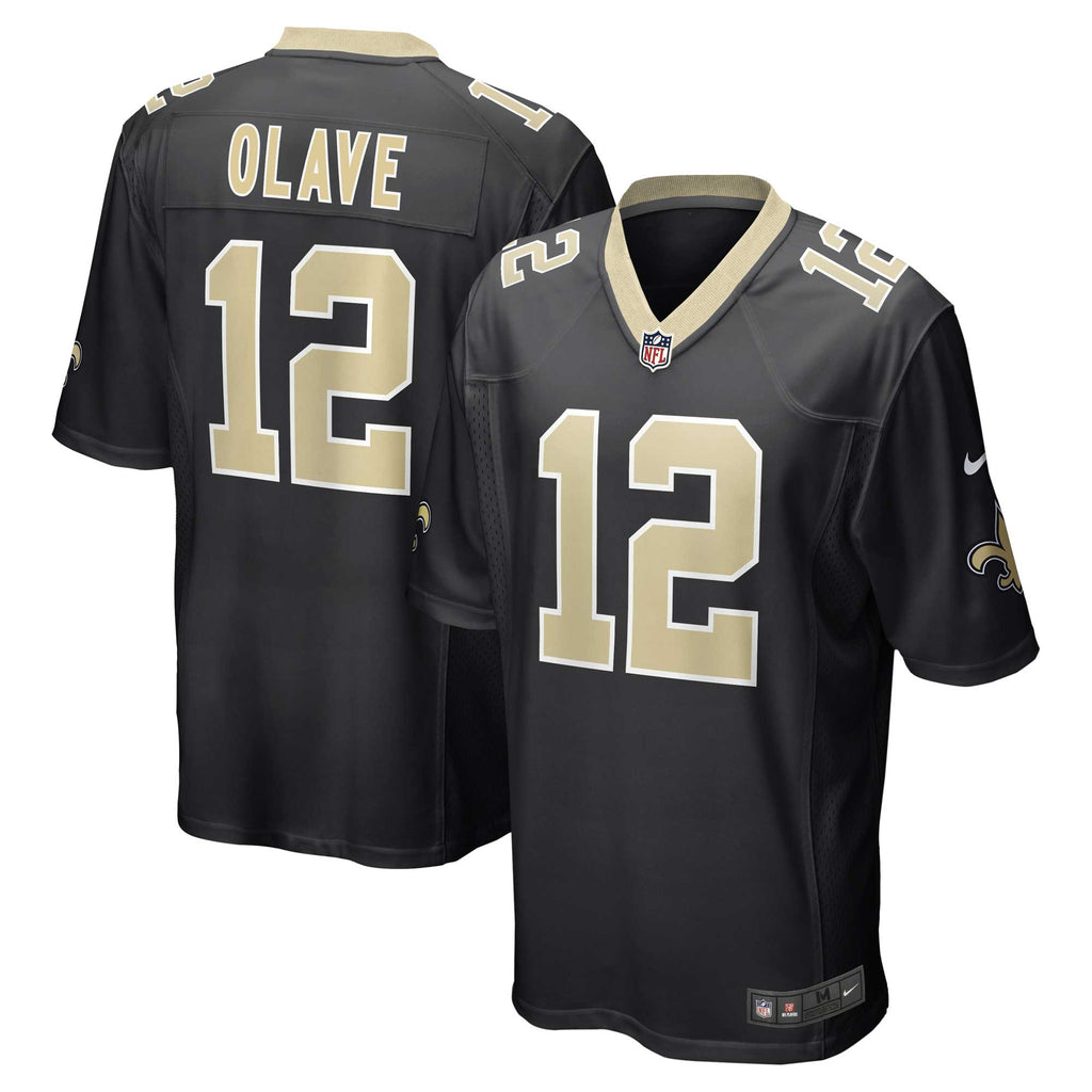 New Orleans Saints Chris Olave Black Game Jersey