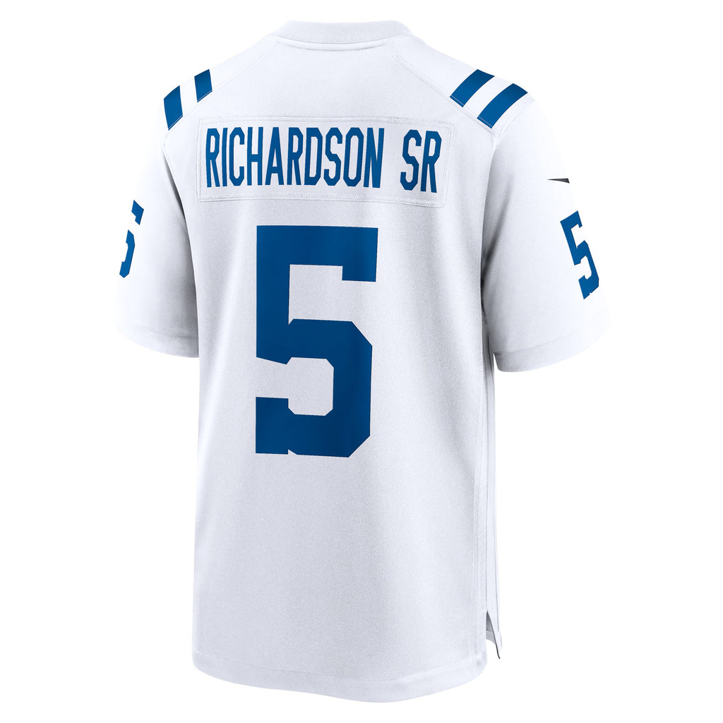 Indianapolis Colts Anthony Richardson Sr. White Game Jersey