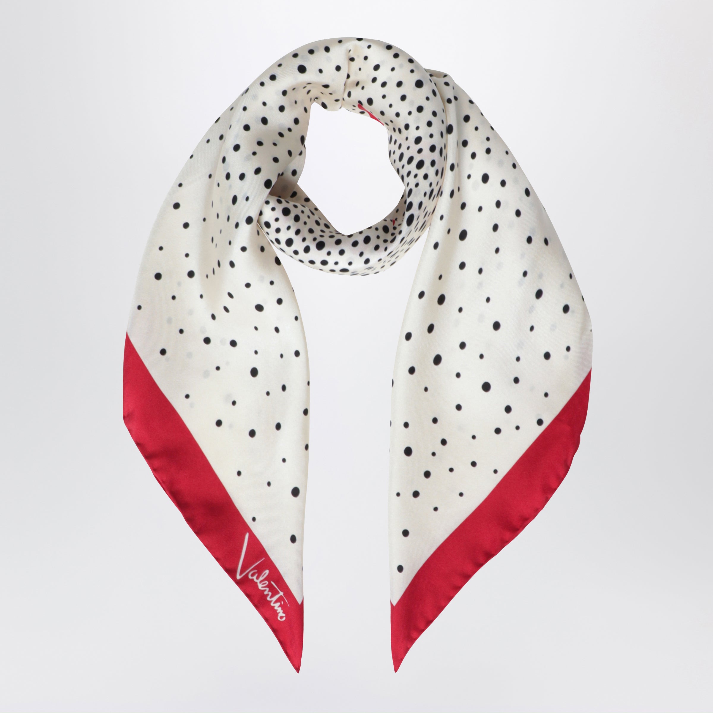 Valentino Garavani Little Stars Starry Silk Scarf Women