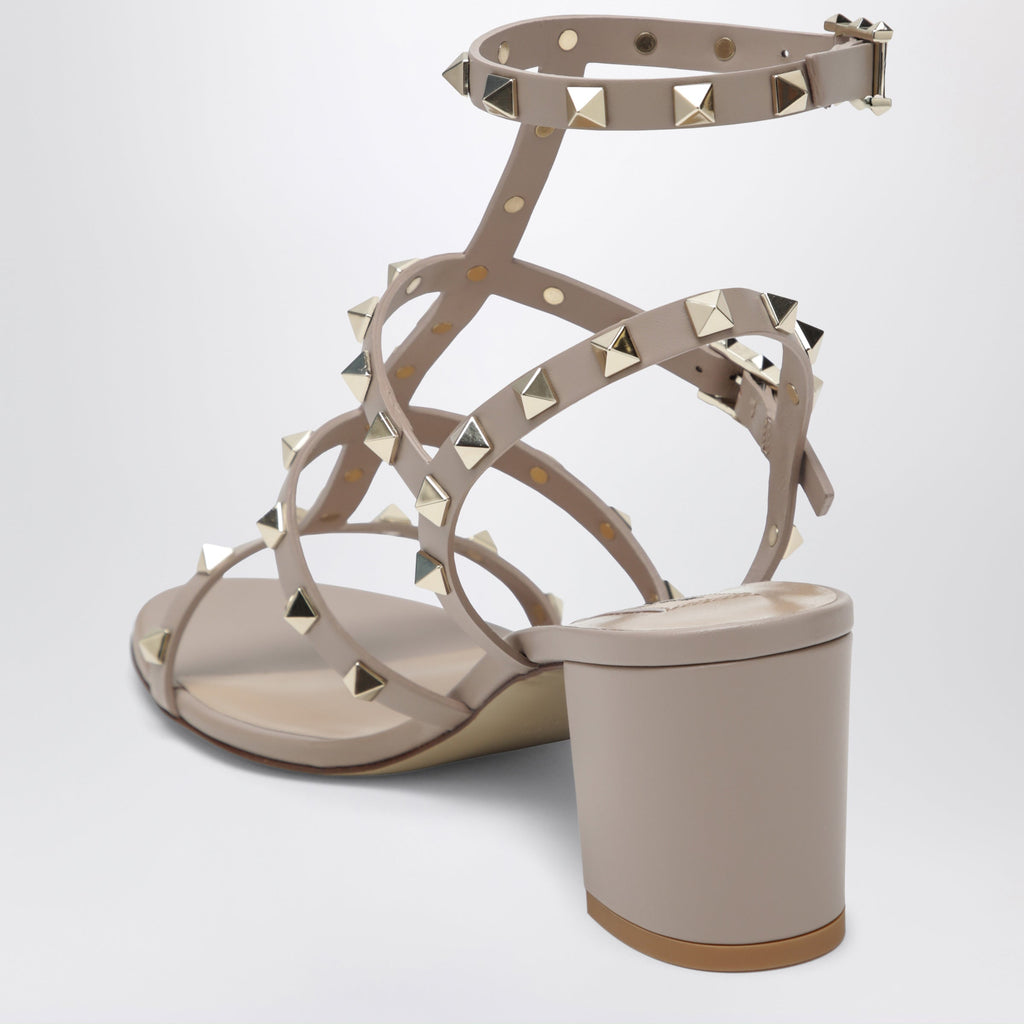 Valentino Garavani Rockstud Sandals With Blush-Colored Straps Women