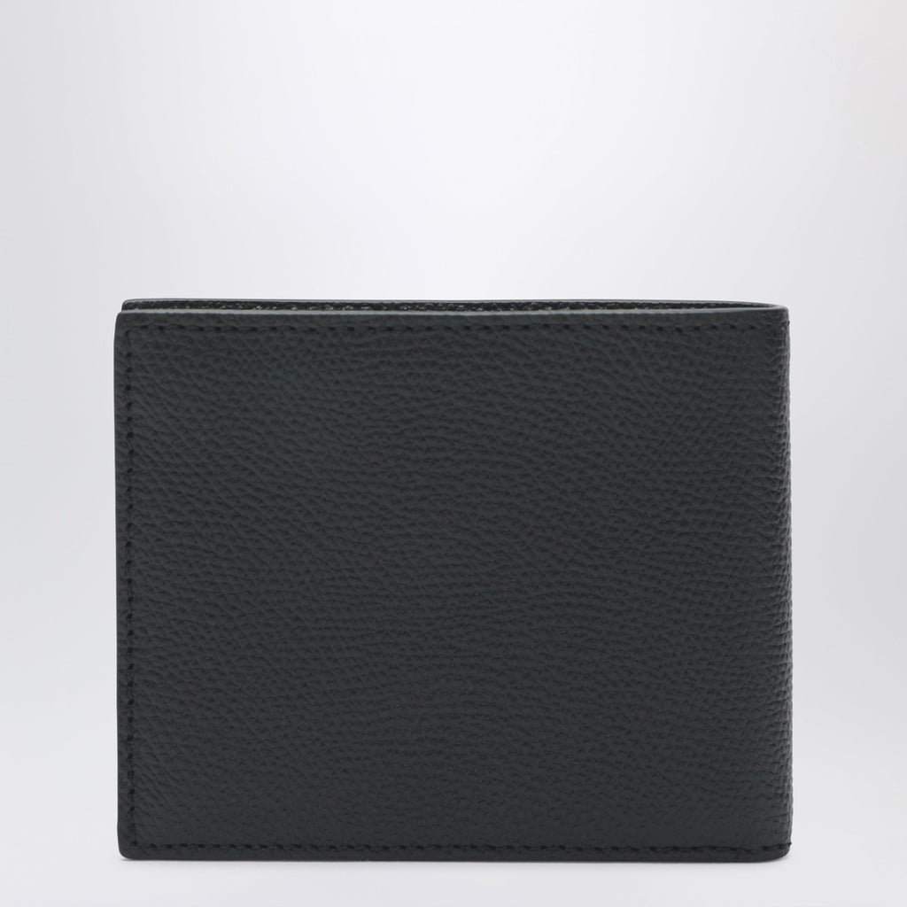 Valentino Garavani Black Vlogo Signature Bi-Fold Wallet Men
