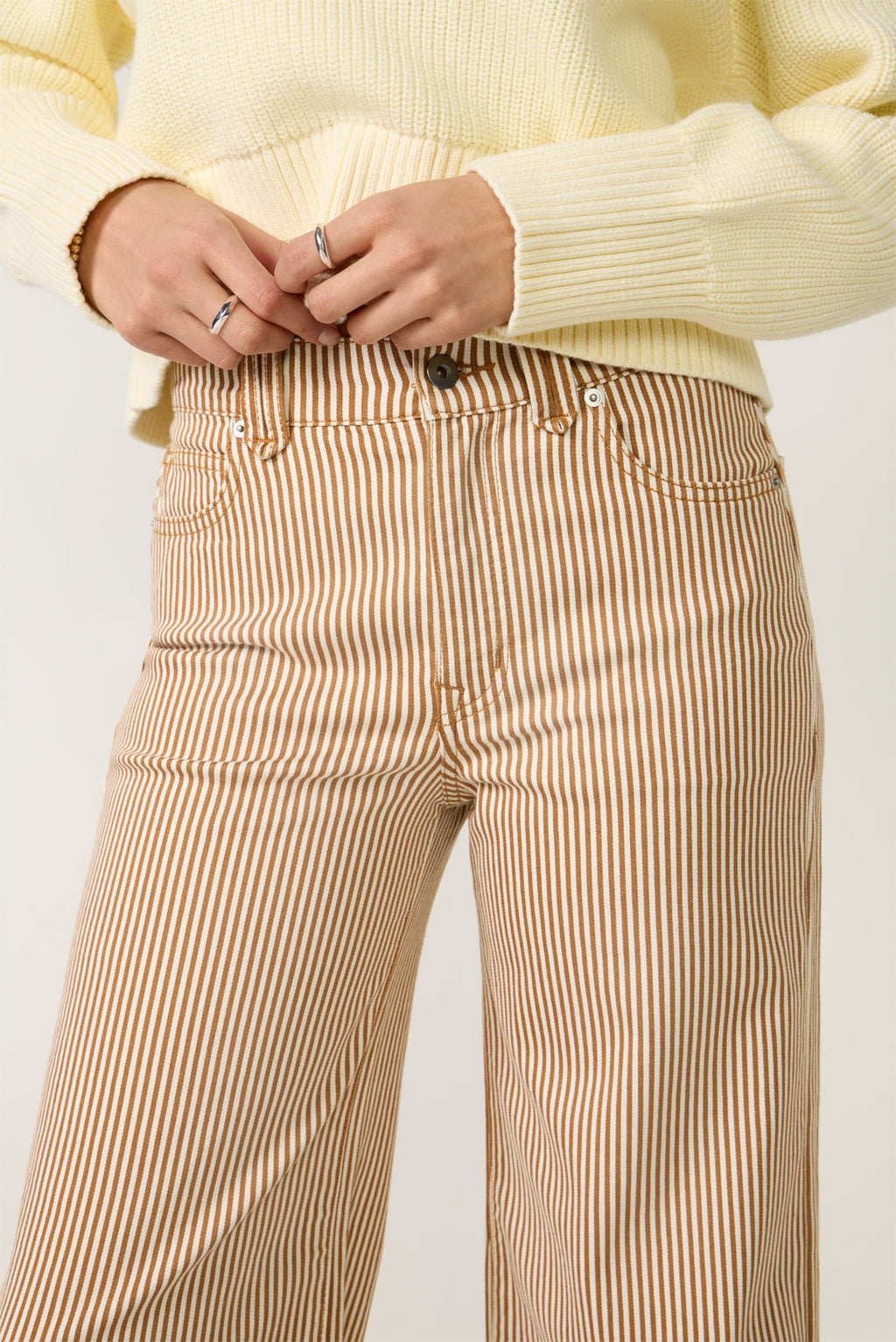 Women's Joelle Stripe Wide Leg Pants