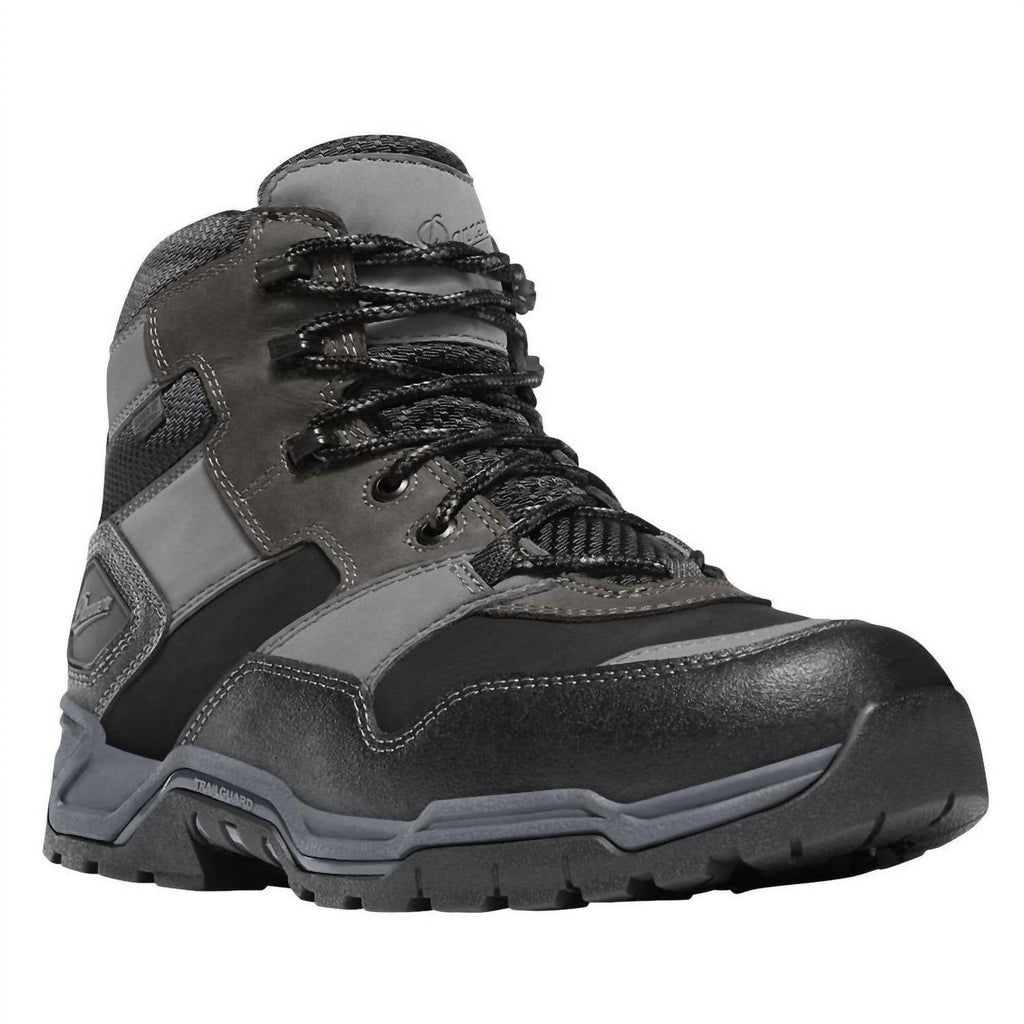 Men's Field Ranger Waterproof Work Boot In Gray/red