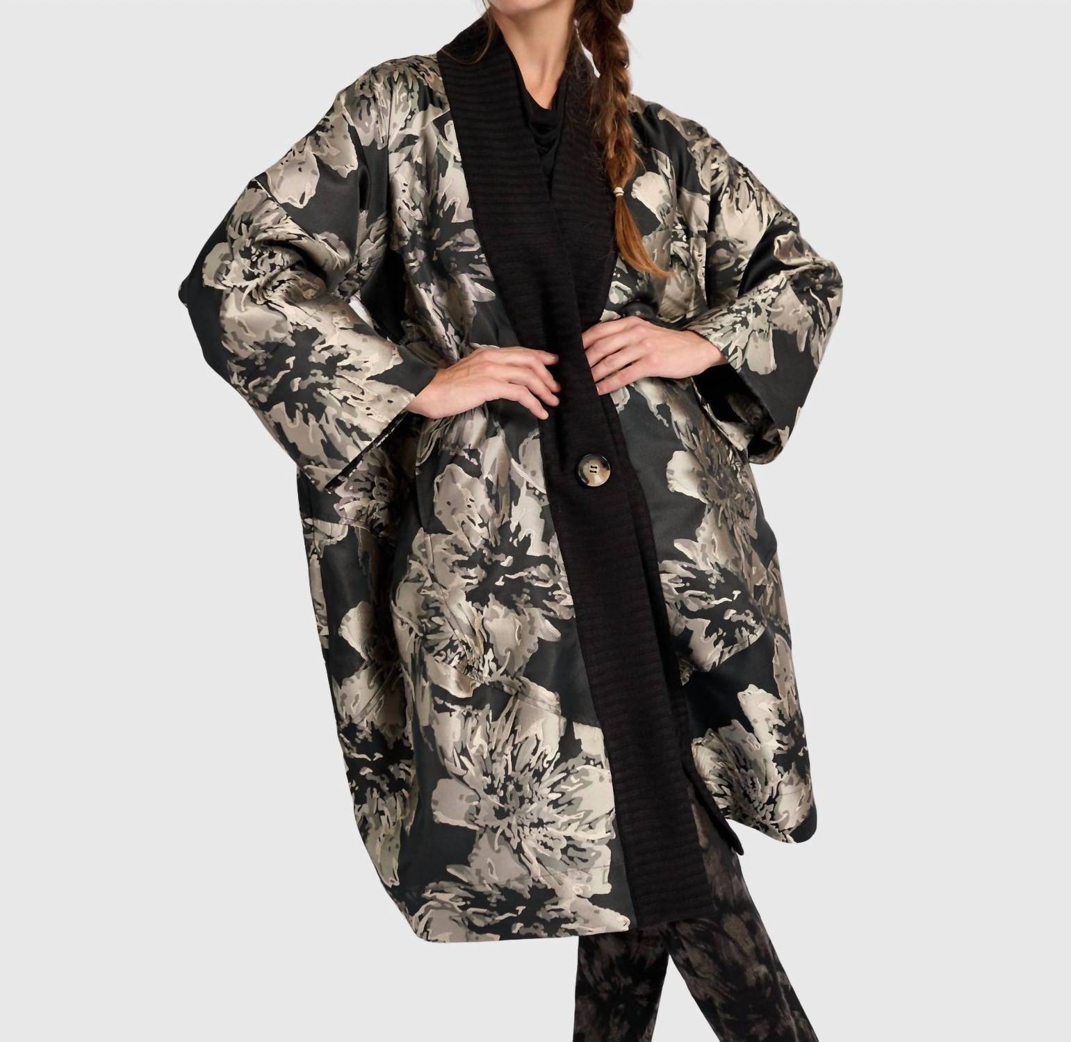 Eventide Brocade Jacket In Floral