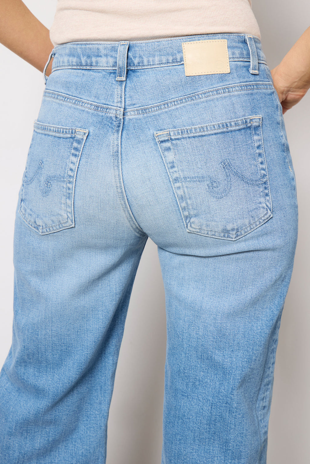 Women's Saige Wide Leg Crop Jeans