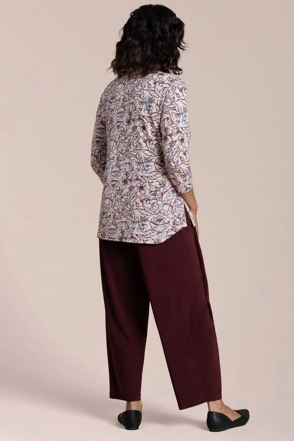 Go To Classic T Relax Shirt In Painted Blooms