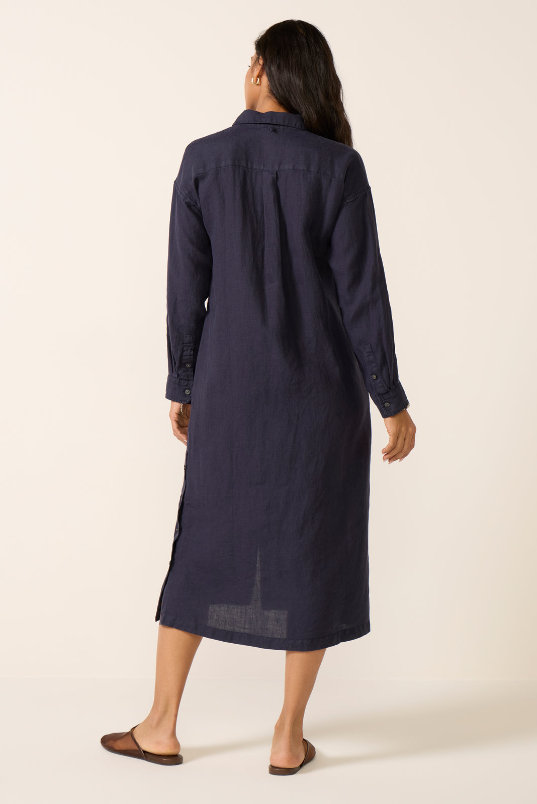 Women's Kerry Linen Shirt Dress