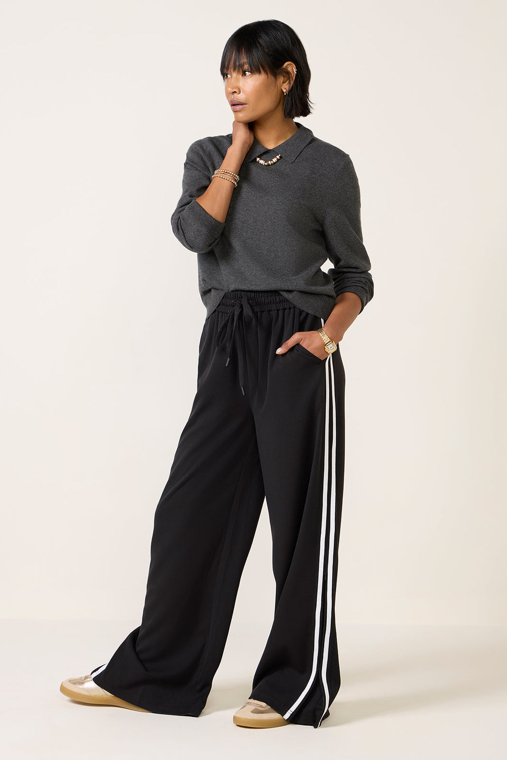 Women's Monica Polo Sweater Top