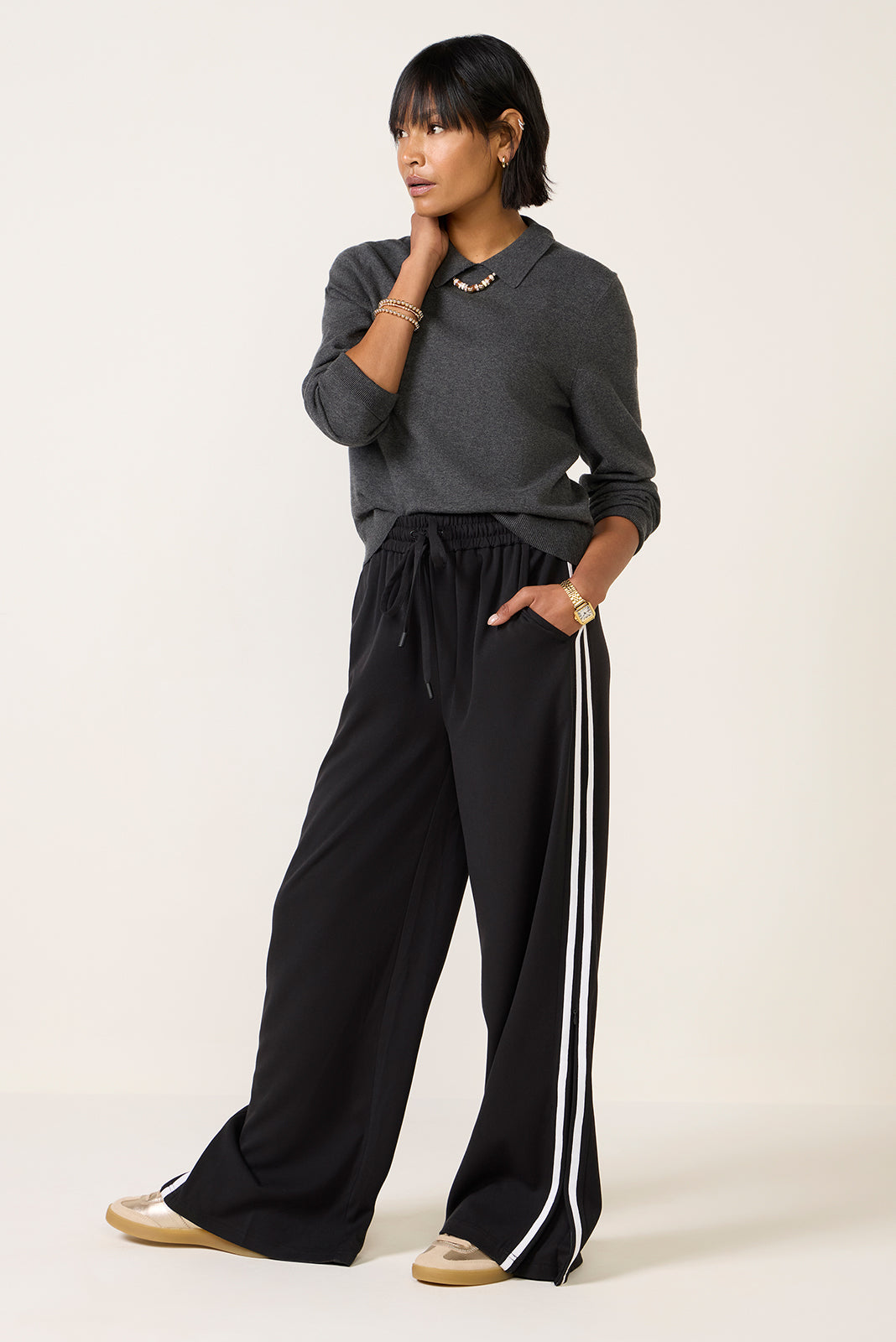 Women's Monica Polo Sweater Top