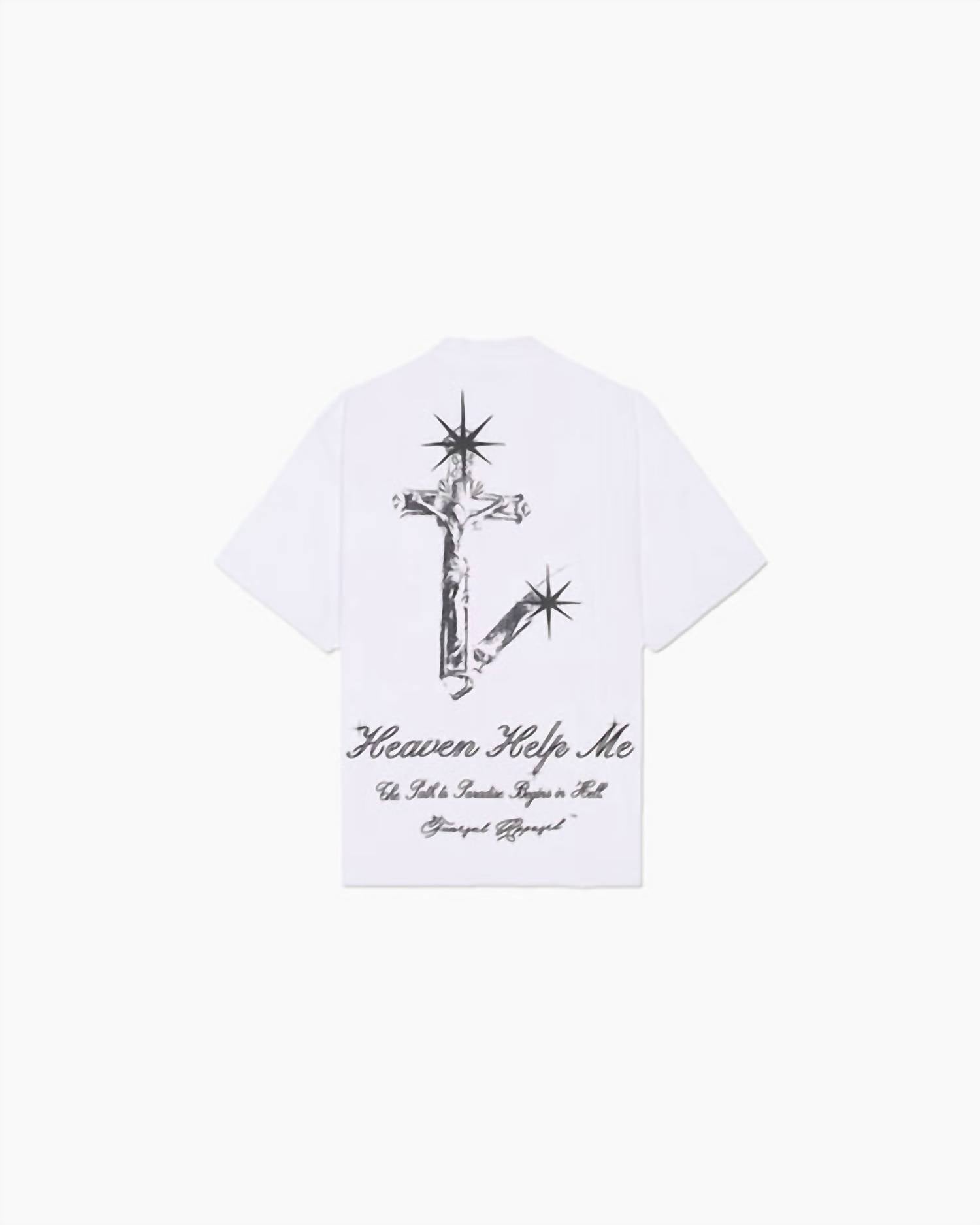 Heaven Help Shirt In White