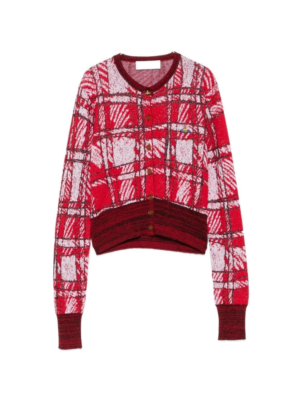 Vivienne Westwood Women Cardigan Scribble Check
