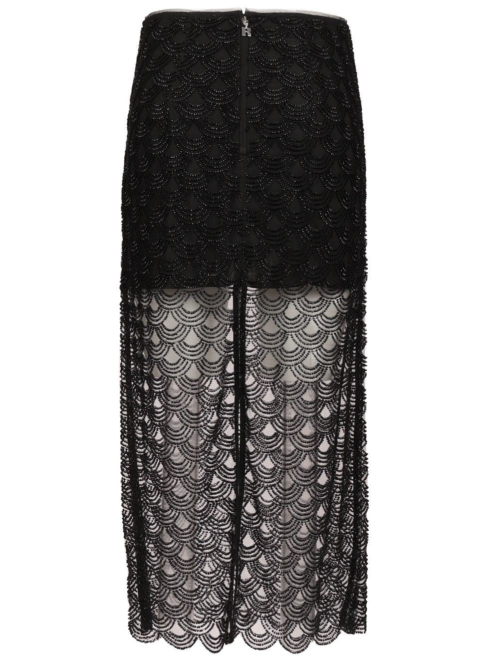 Rotate Women Sequin Midi Skirt