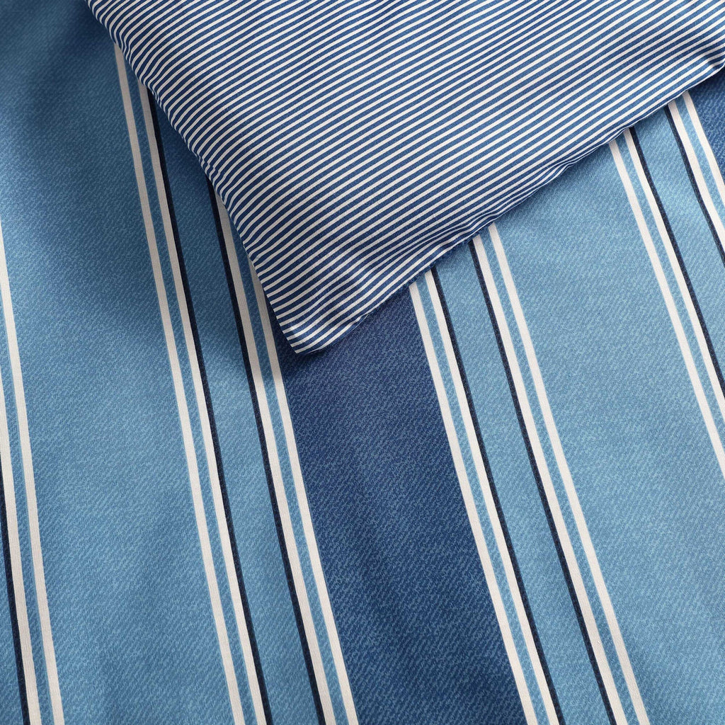 Nautica Gilpin Stripe Blue Full/Queen Comforter Set