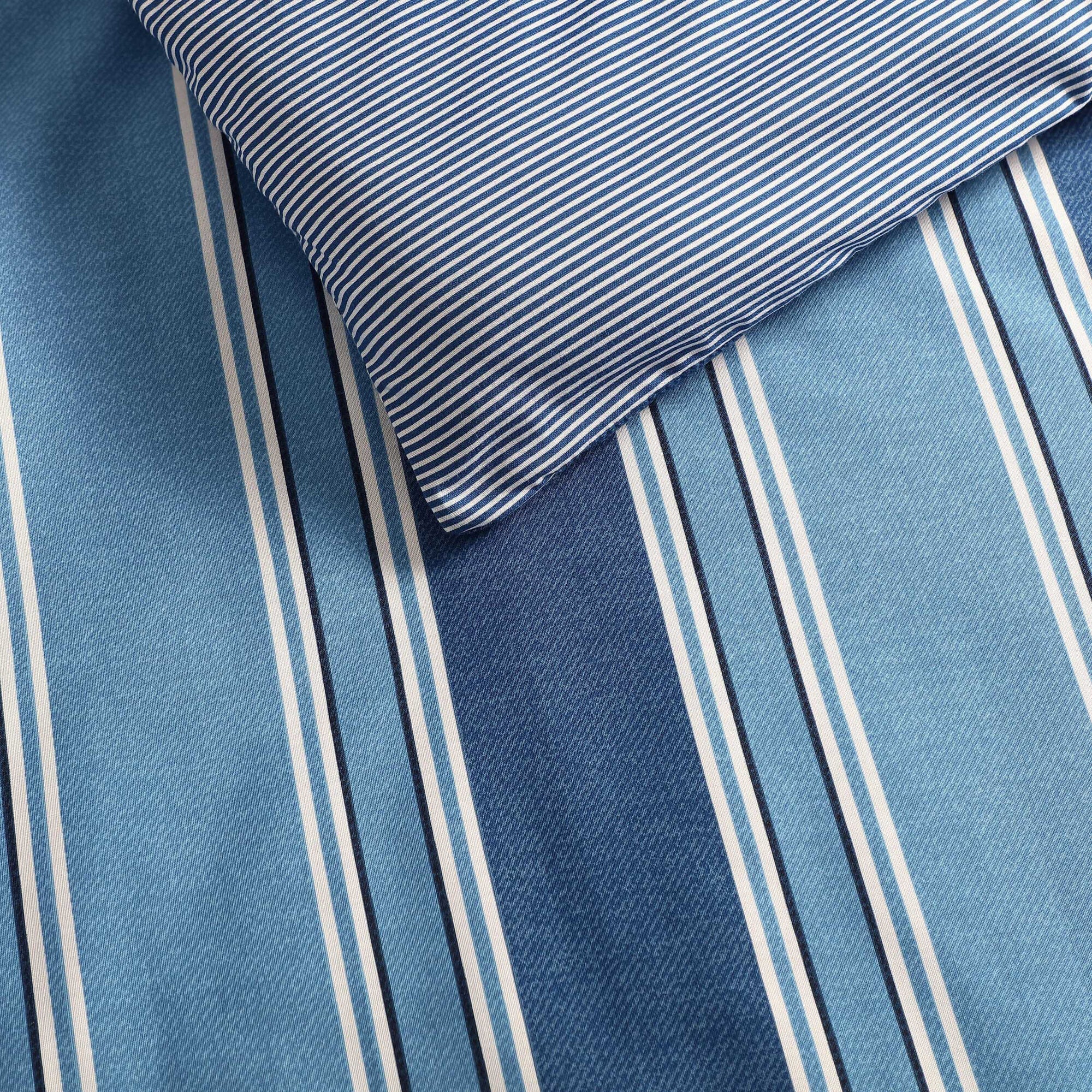 Nautica Gilpin Stripe Blue Full/Queen Comforter Set