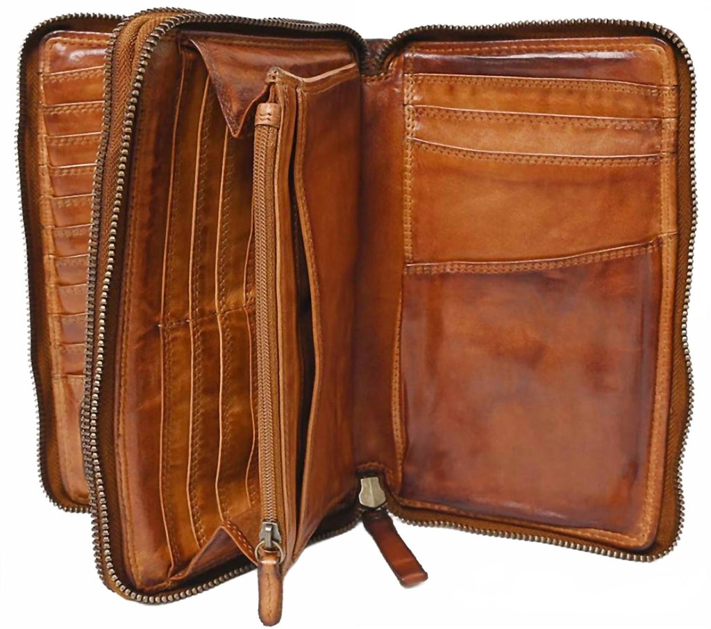 Women's Coin Purse In Cognac