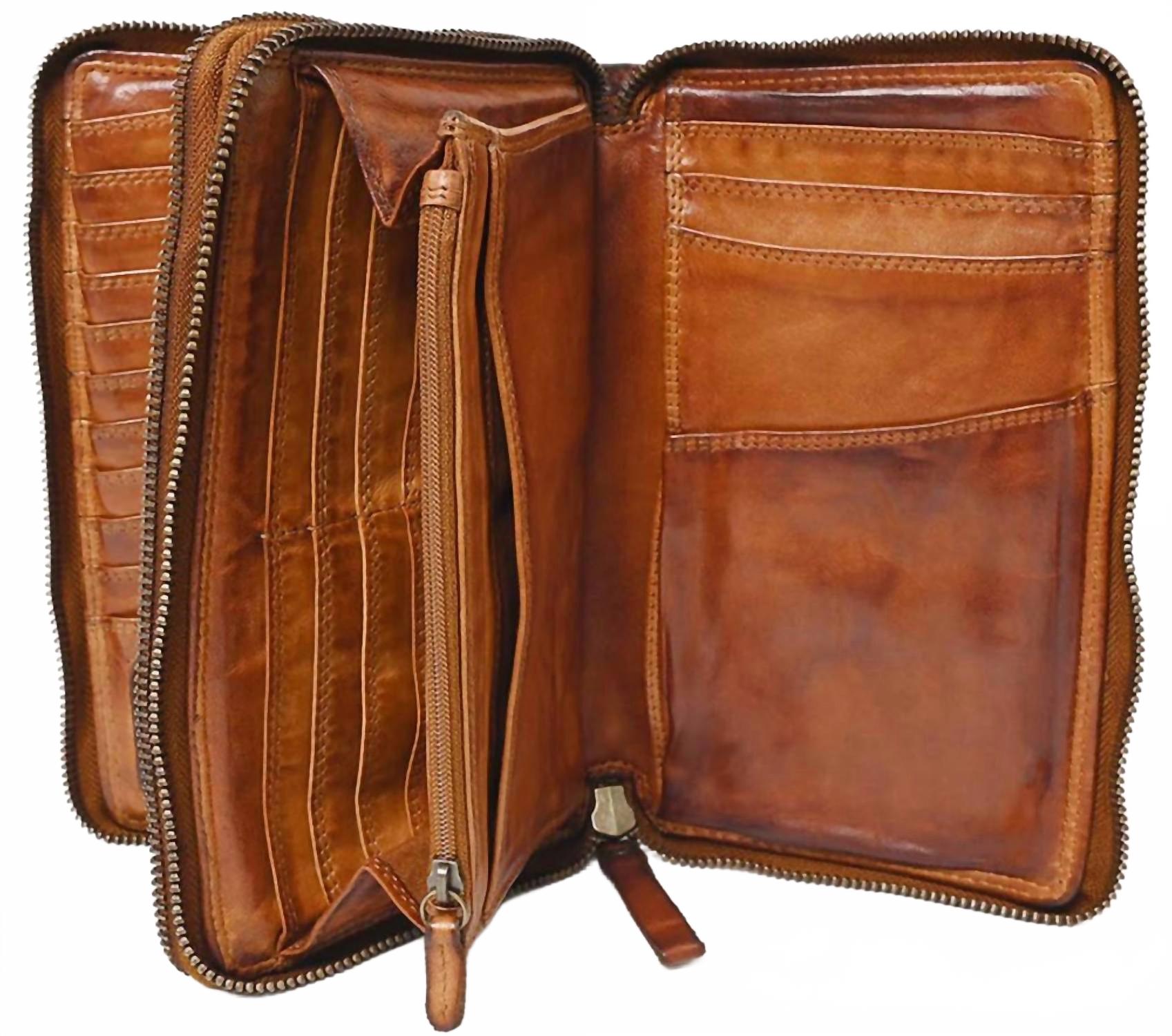 Women's Coin Purse In Cognac