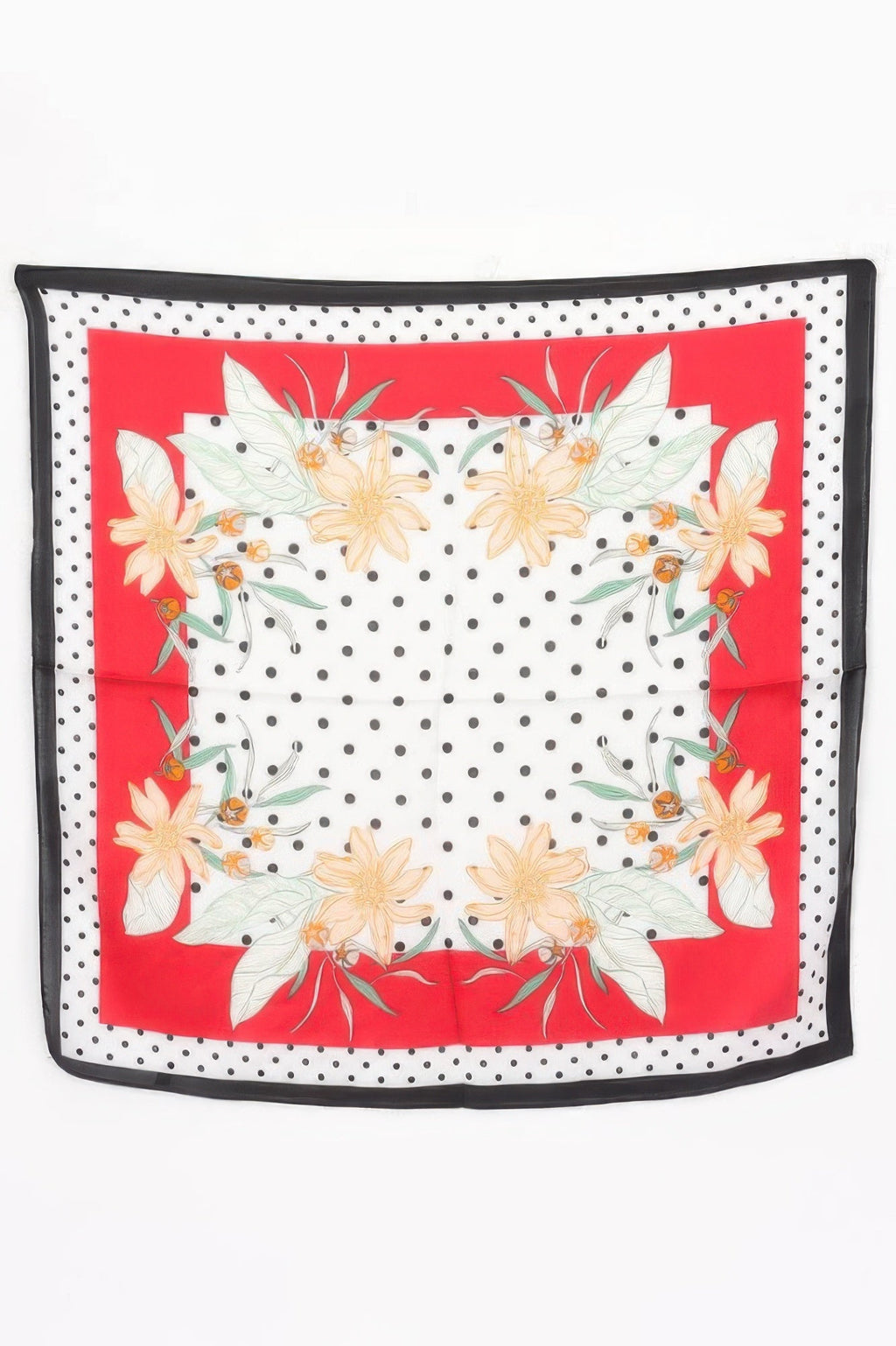 Lightweight Floral Bandana for Effortless Styling