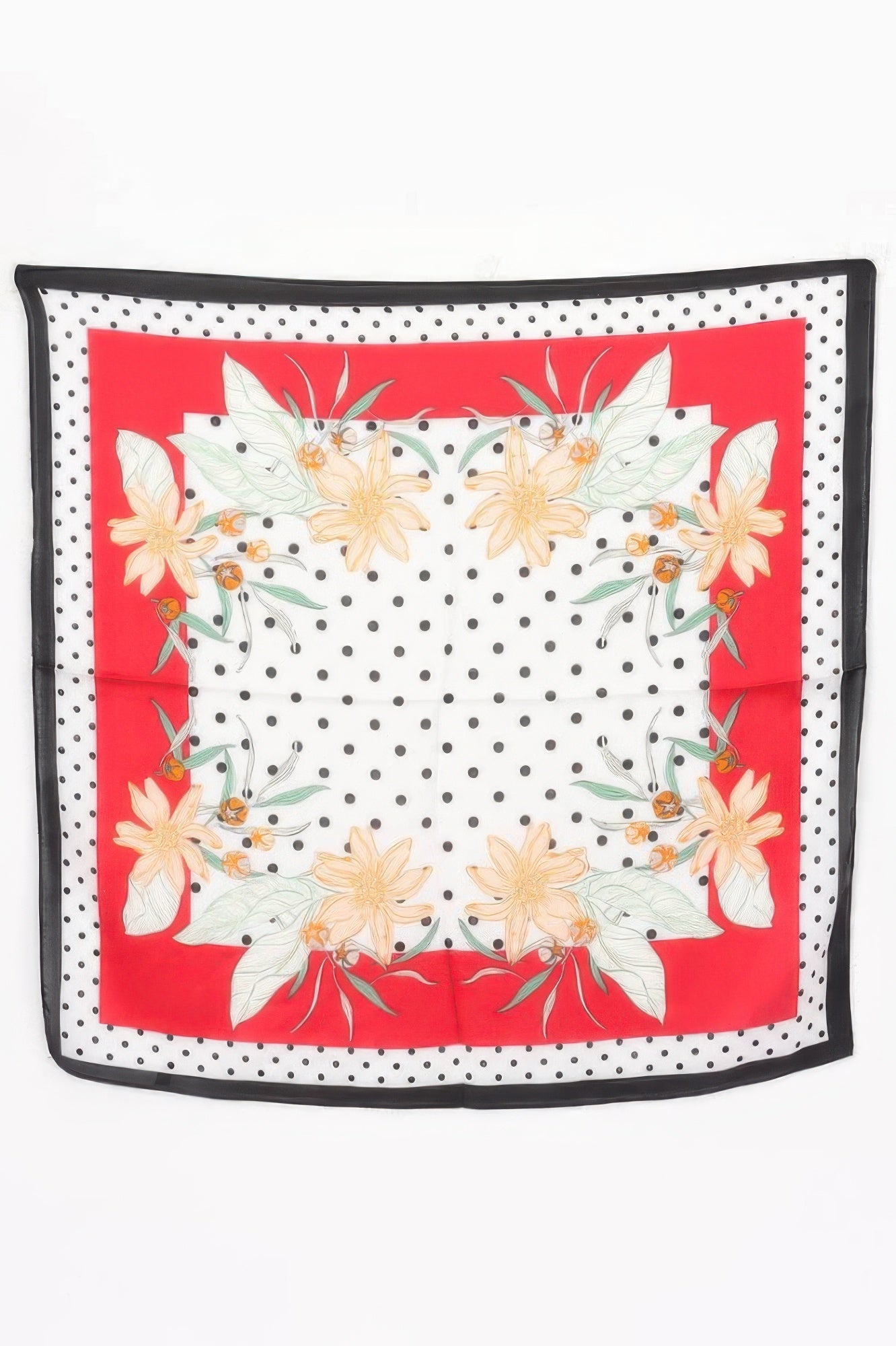 Lightweight Floral Bandana for Effortless Styling