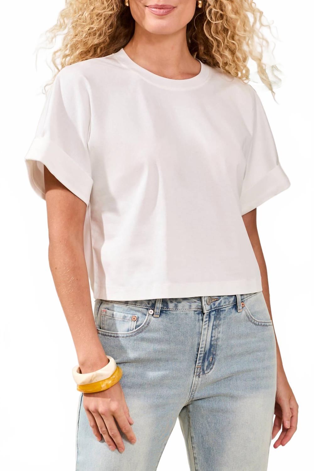 Mercer Tee In White