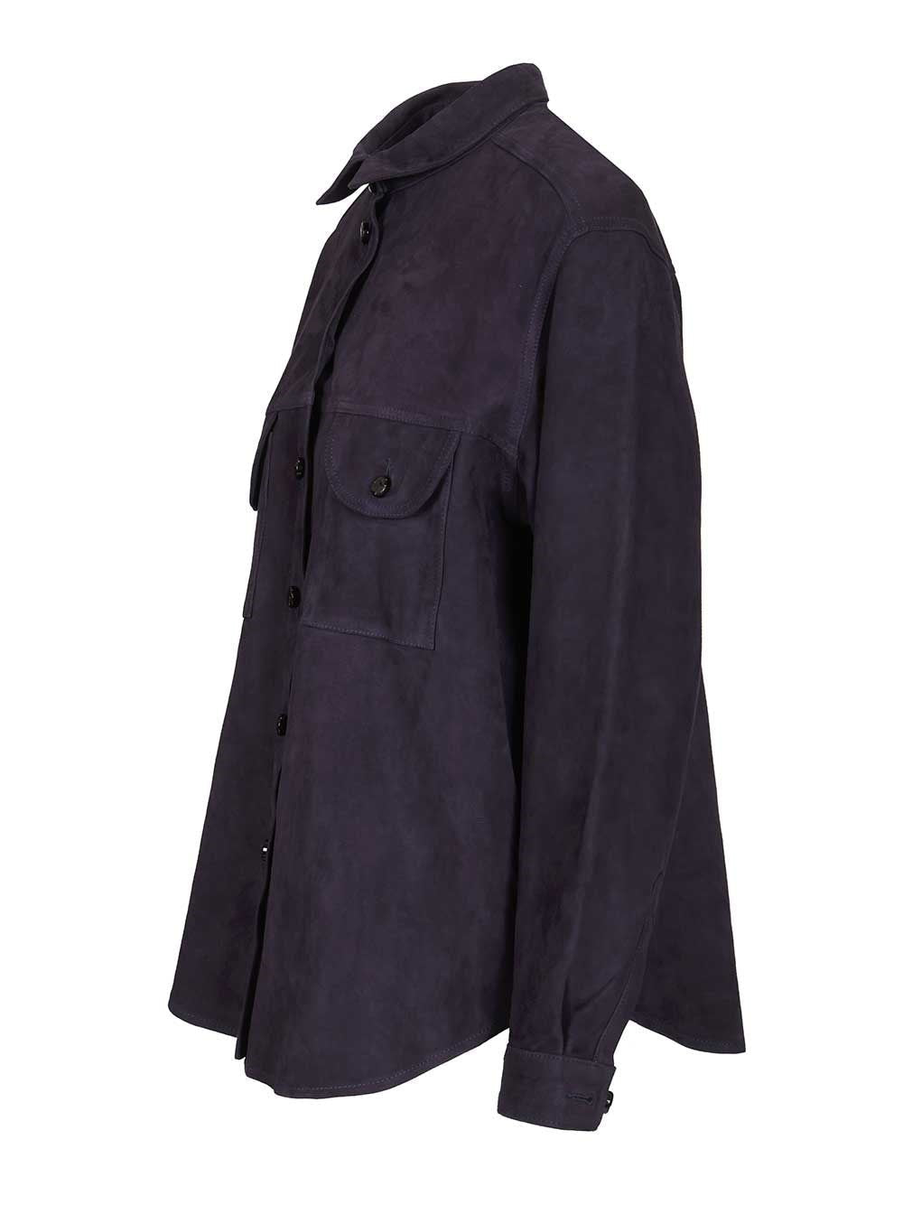 Blazé Milano Women Viva Berber Suede Shirt