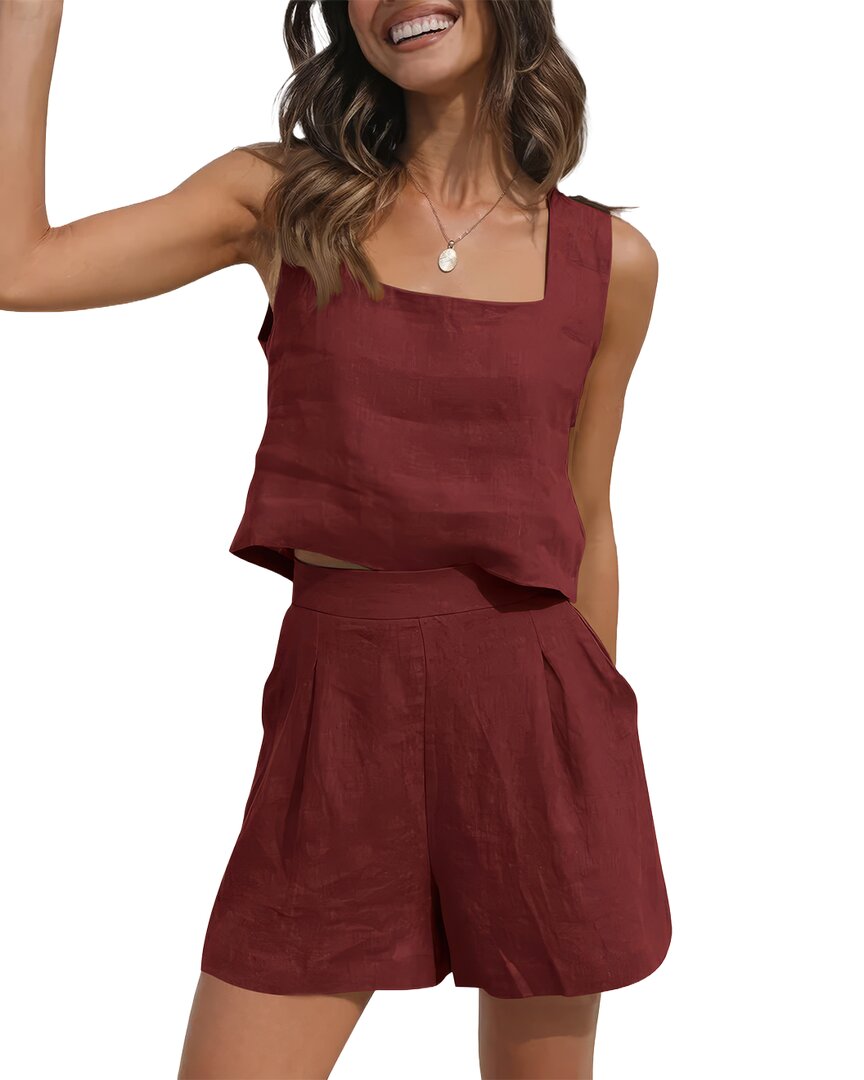 ENJOY PETRA 2pc Top & Short Set