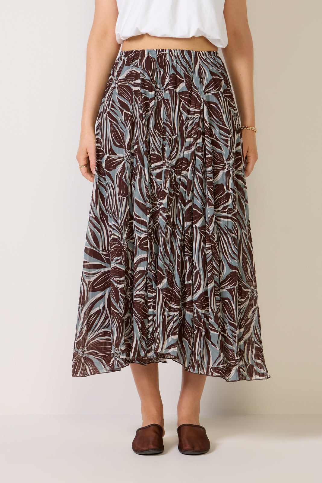 Women's Victoria Zinn Floral Maxi Skirt