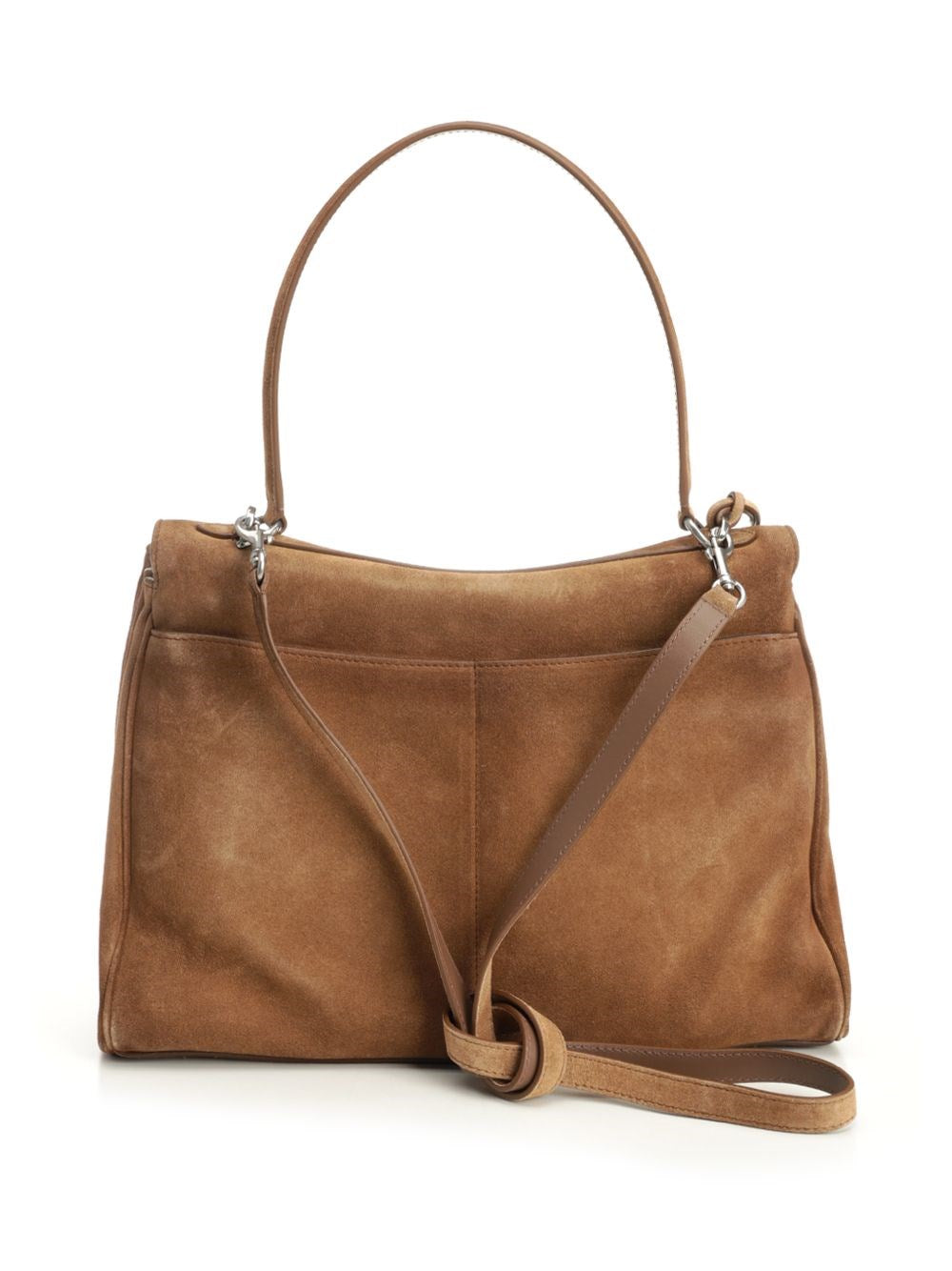 Balenciaga Women "Rodeo" Suede Bag