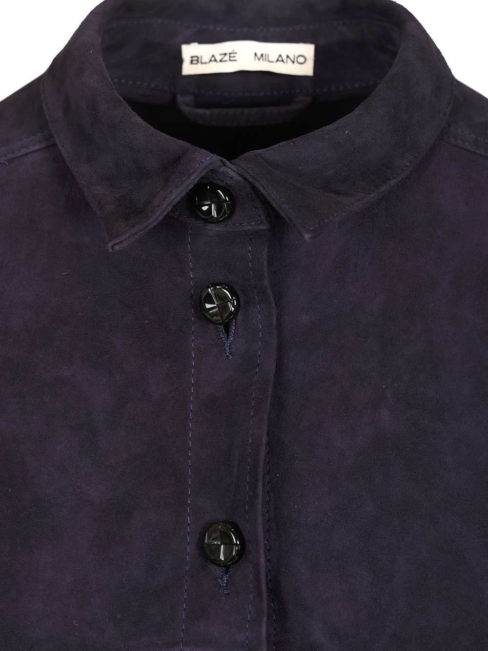 Blazé Milano Women Viva Berber Suede Shirt