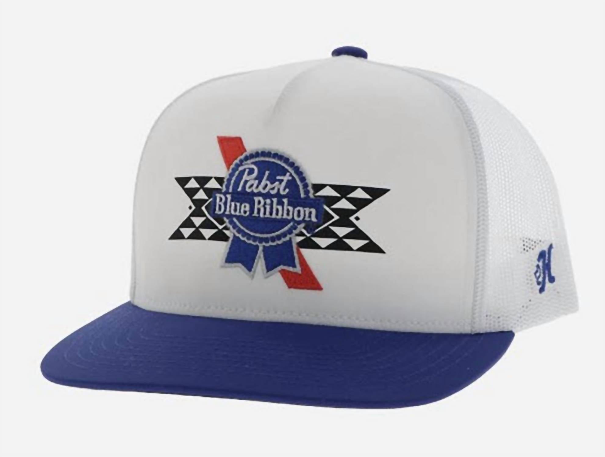 Pabst Ribbon Hat In White