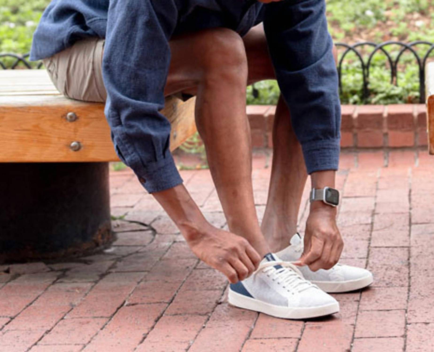 Men's Cannon Knit 2.0 Sneakers In White/navy