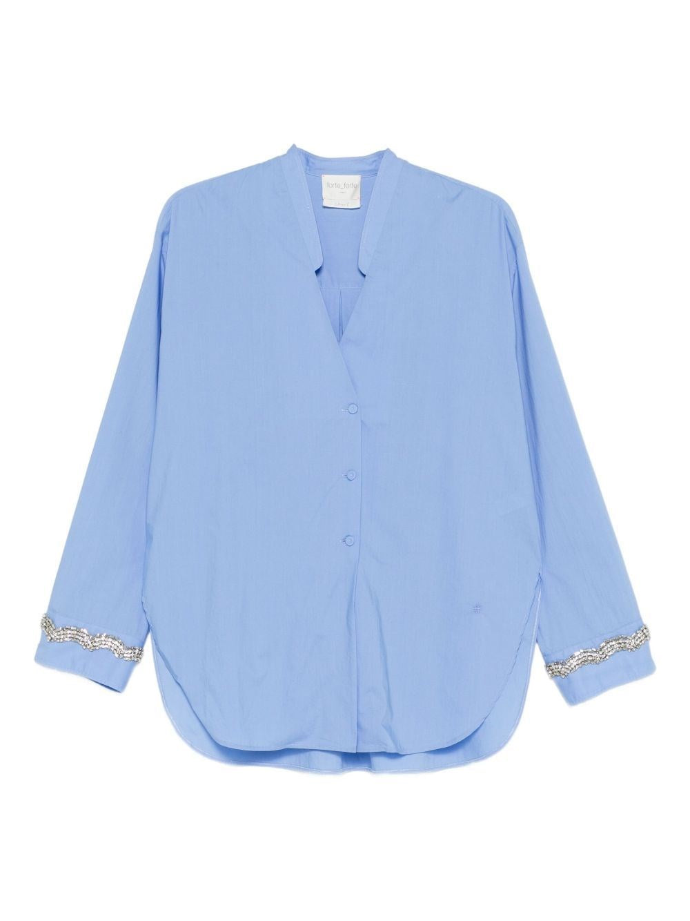 Forte_Forte Women Men's Shirt With Embroidery