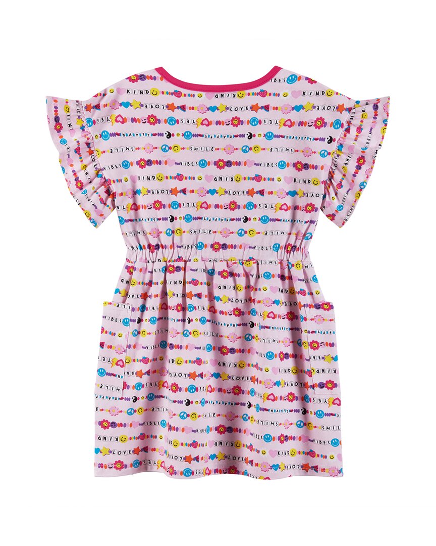 Andy & Evan Friendship Bracelet Printed Jersey Dress