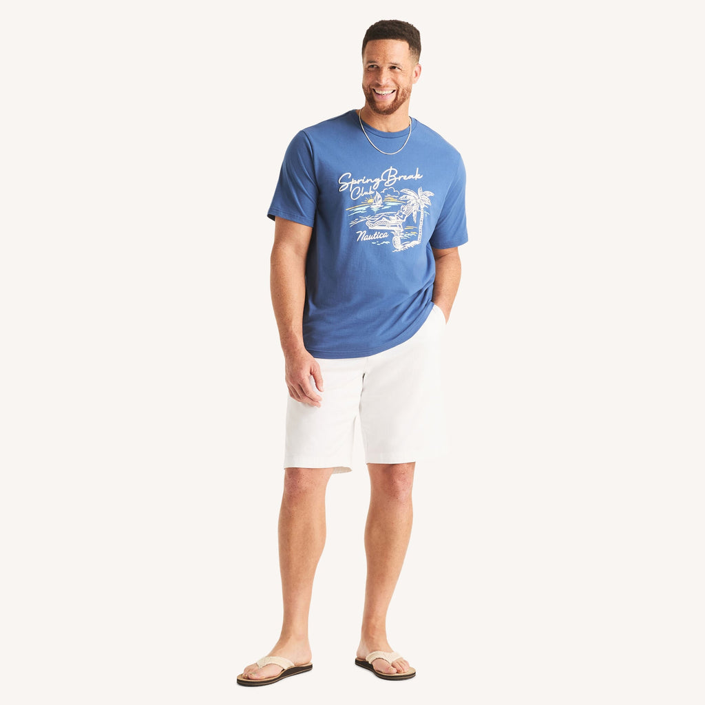 Nautica Big & Tall Spring Break Graphic T-Shirt